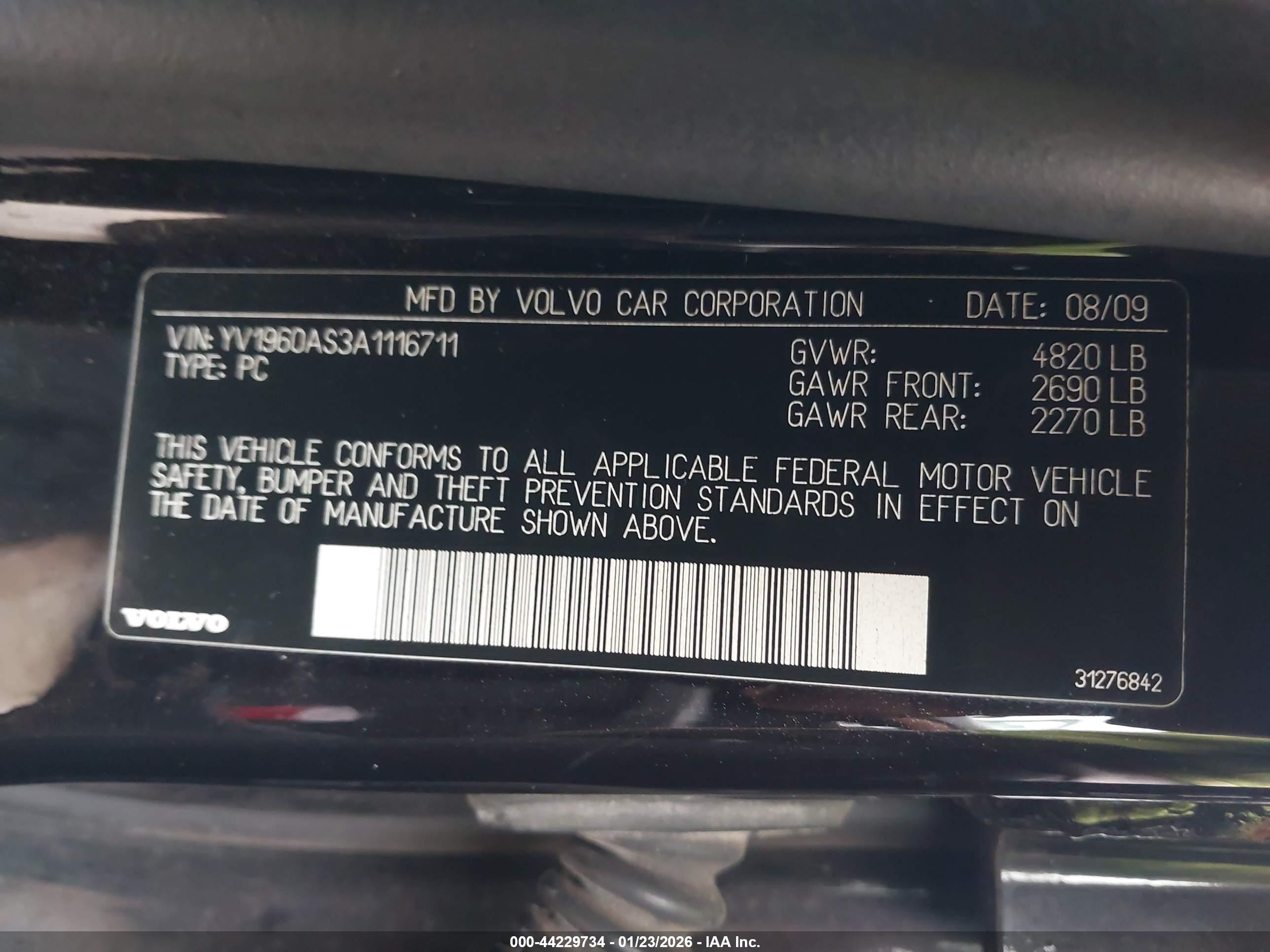 VOLVO S80 image 9