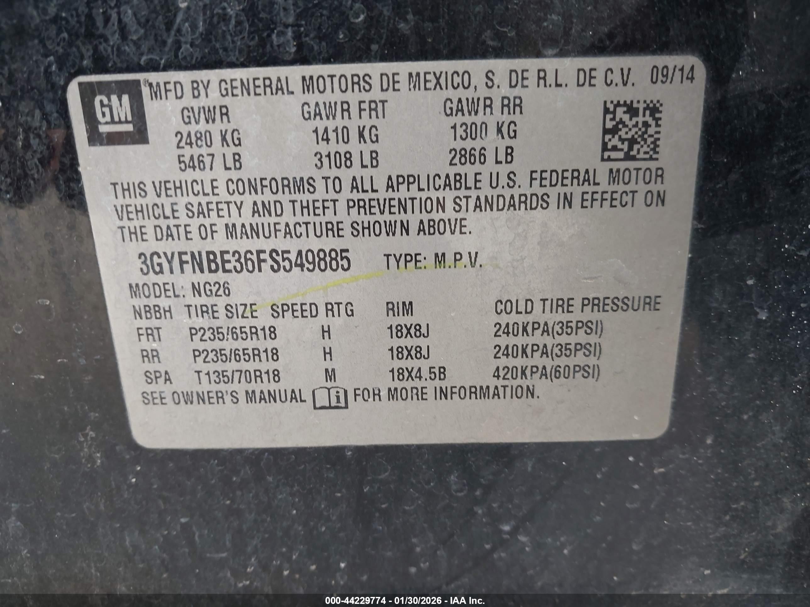 CADILLAC SRX image 9