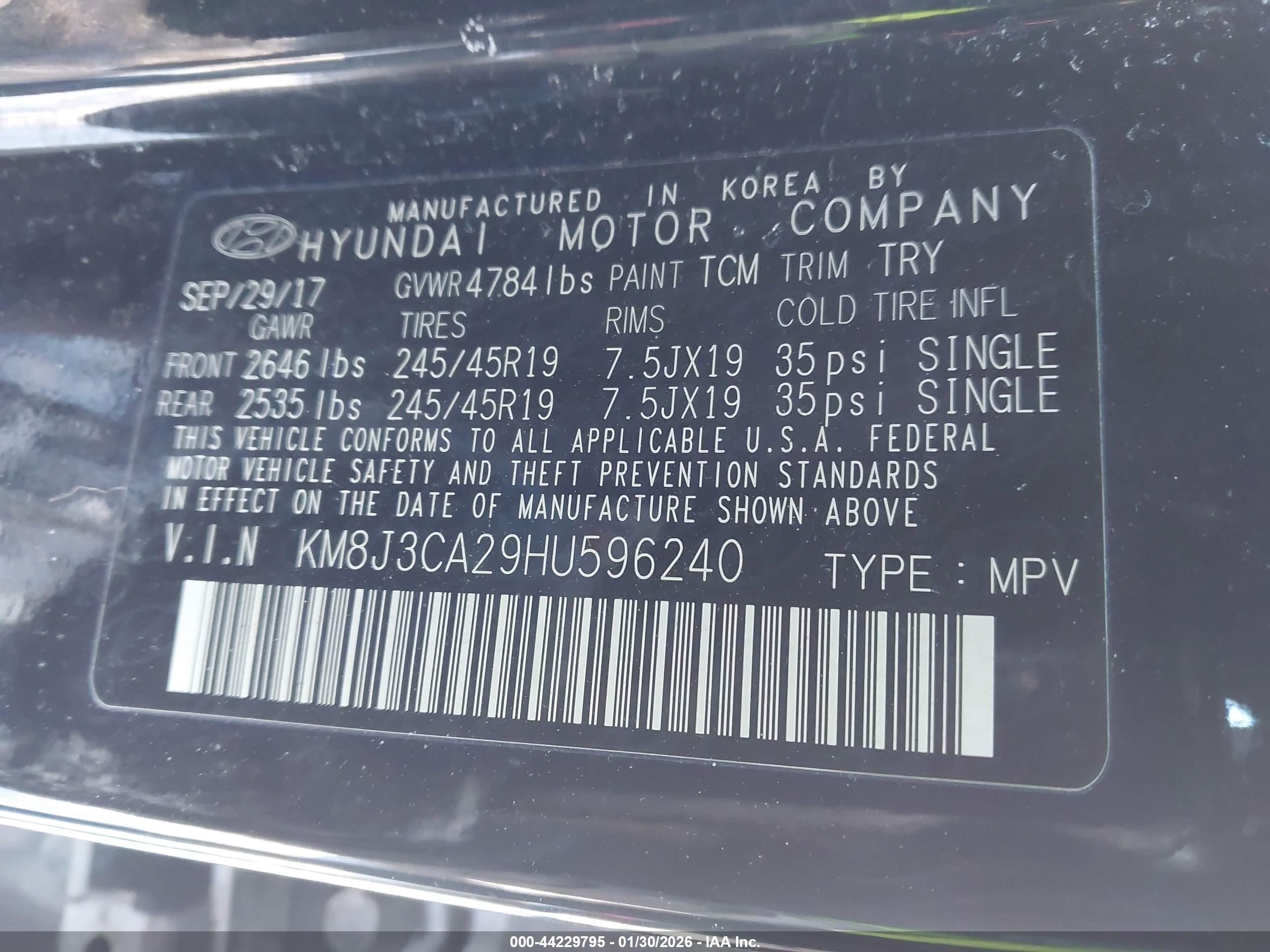 HYUNDAI TUCSON image 9