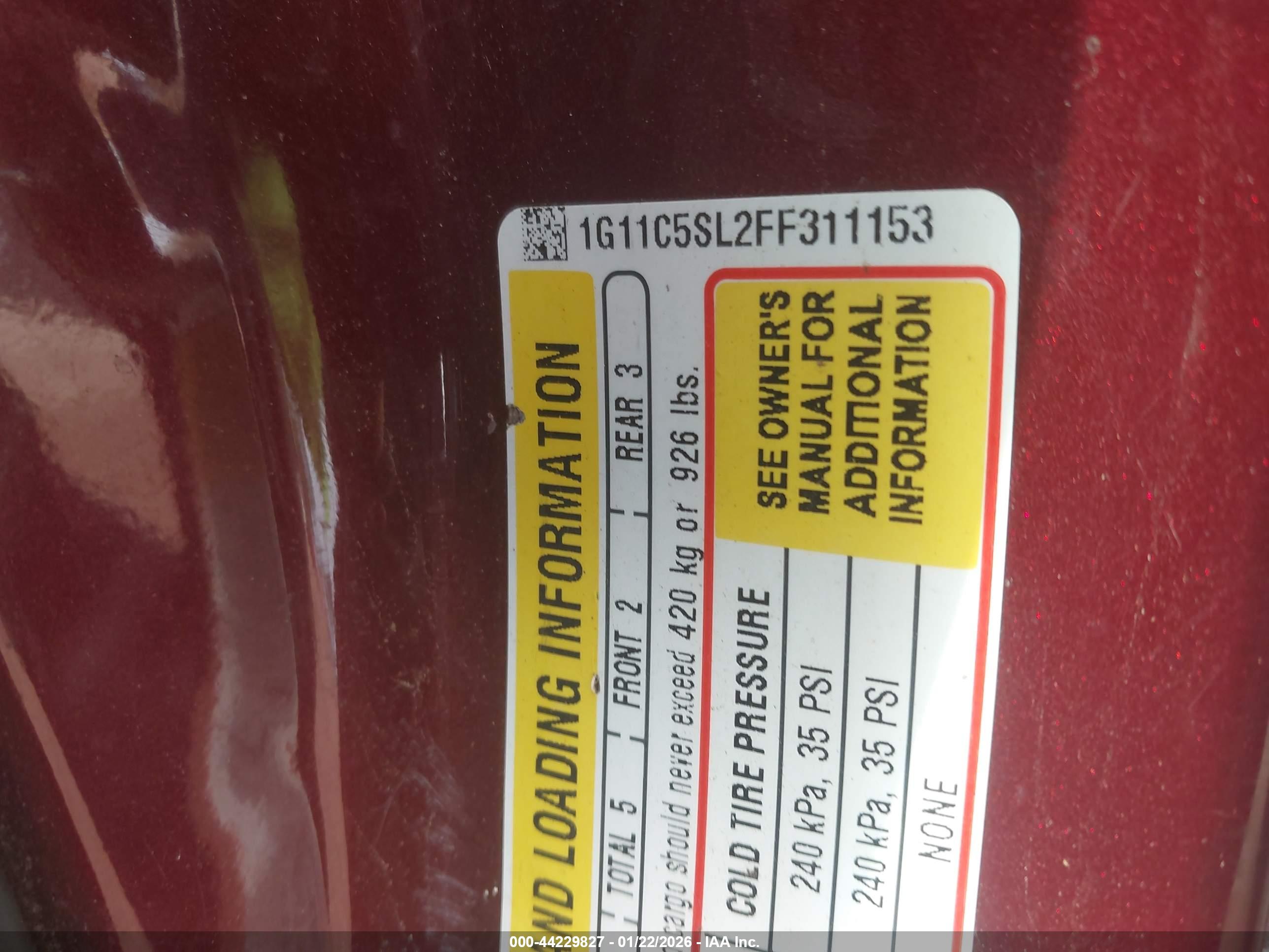CHEVROLET MALIBU image 9