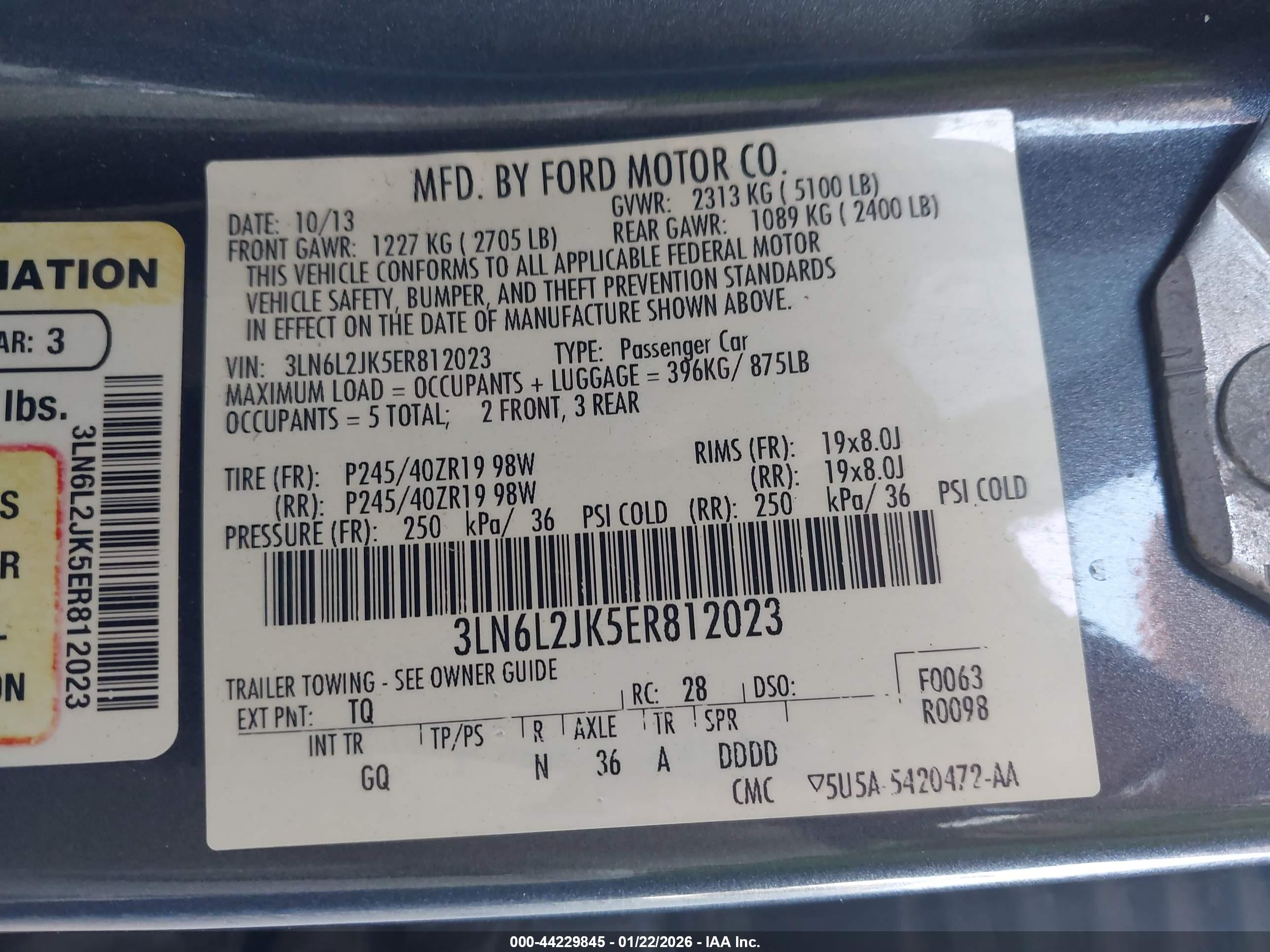 LINCOLN MKZ image 9