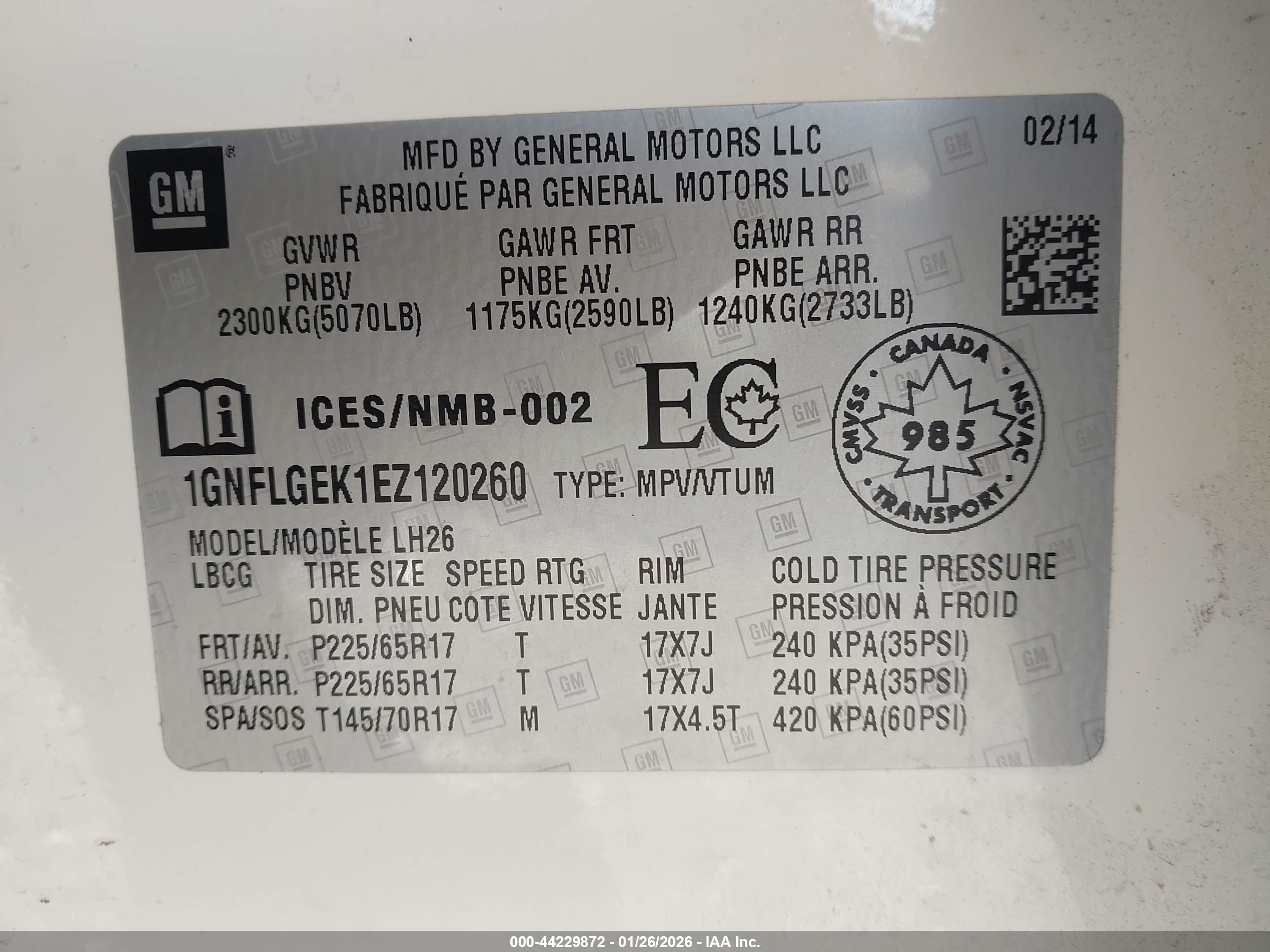 CHEVROLET EQUINOX image 9