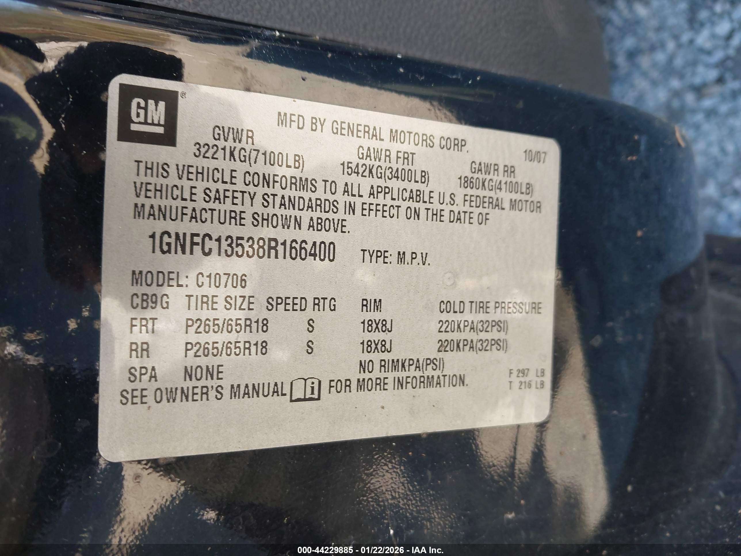 CHEVROLET TAHOE image 9