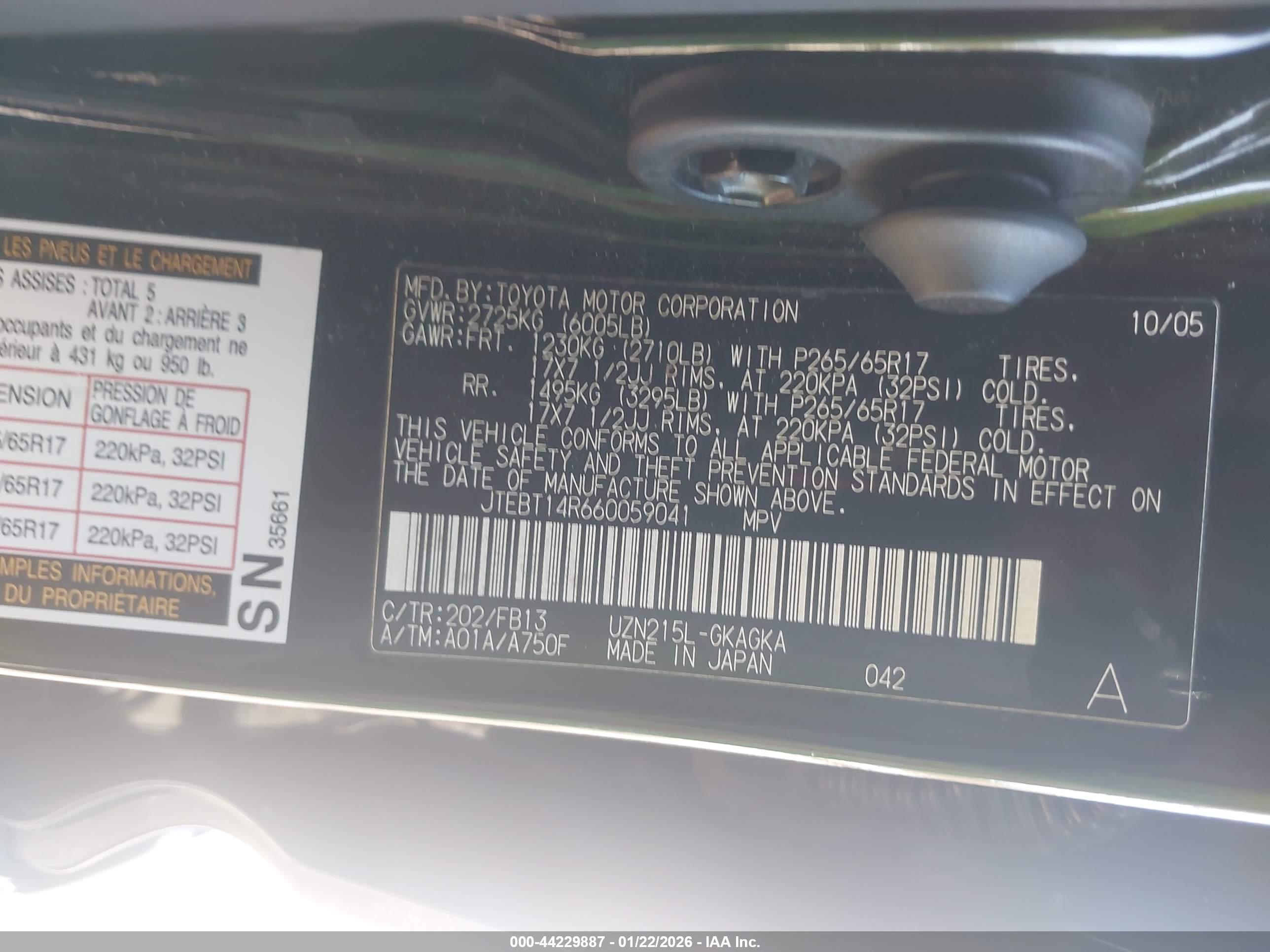 TOYOTA 4RUNNER image 9