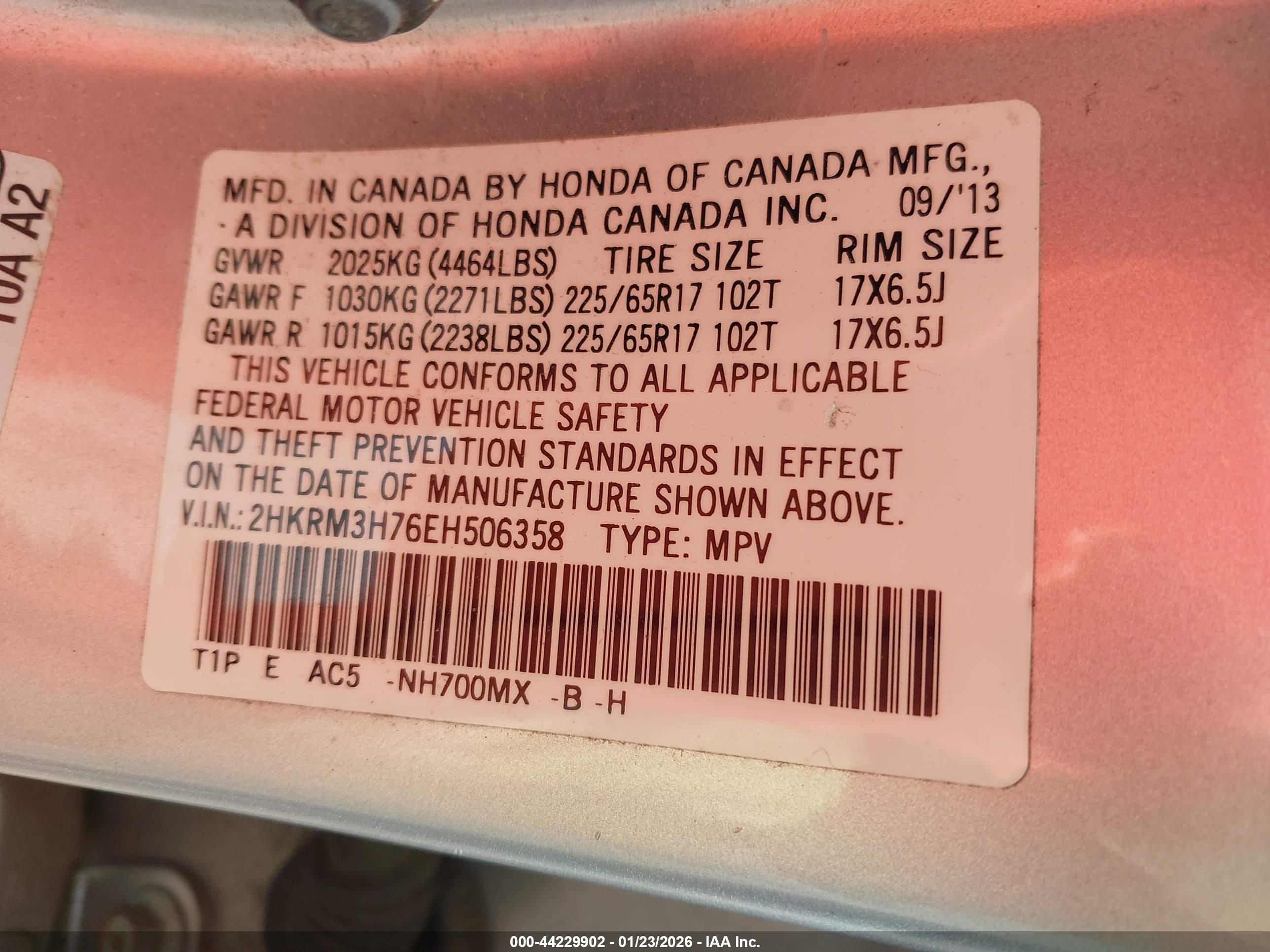 HONDA CR-V image 9