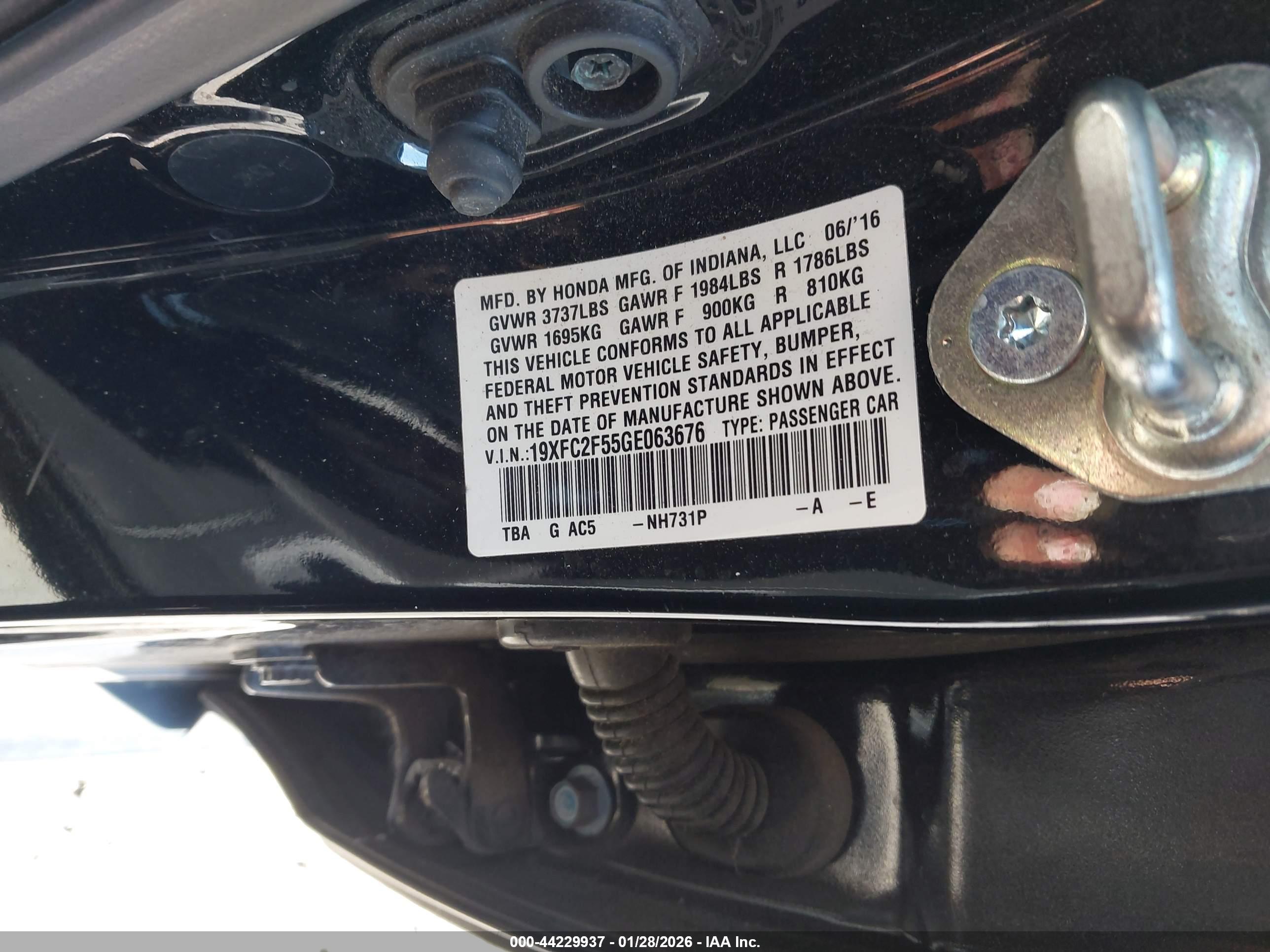 HONDA CIVIC image 9