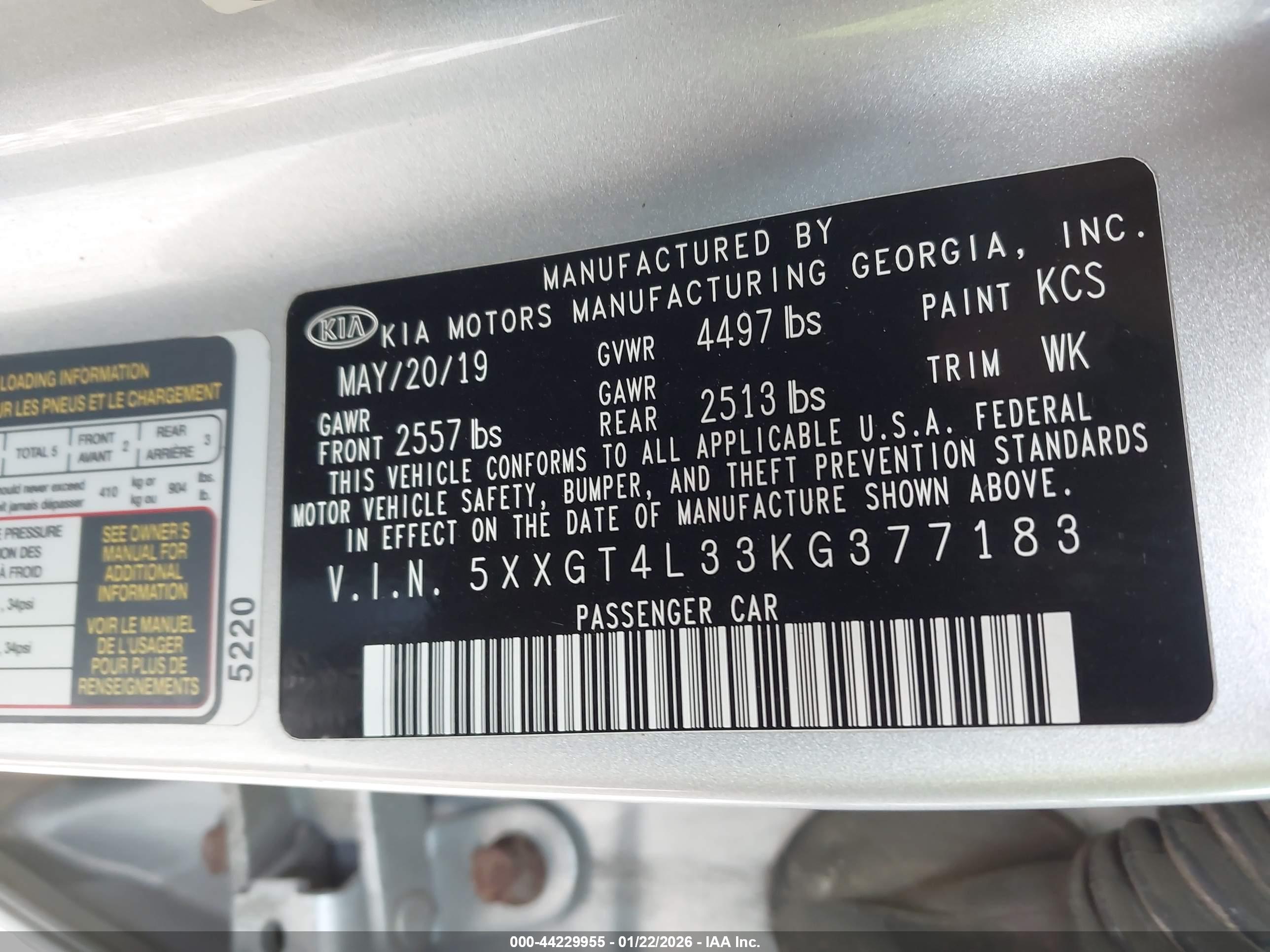 KIA OPTIMA image 9