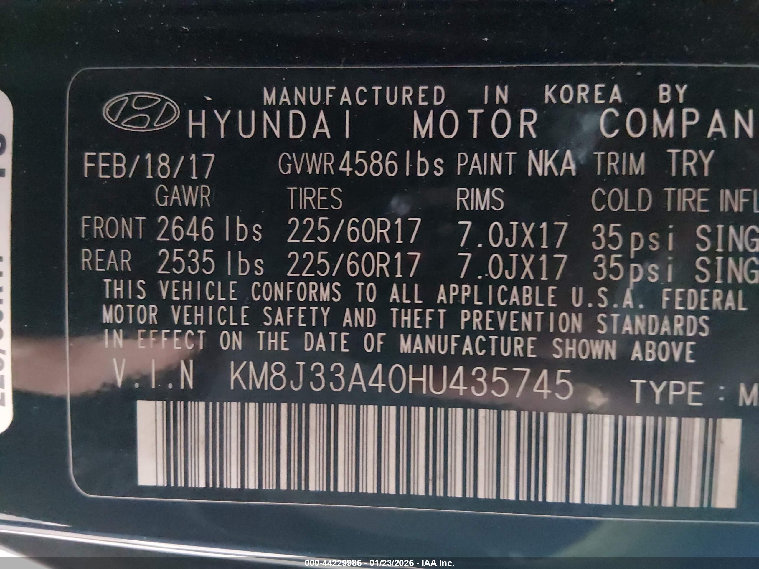 HYUNDAI TUCSON image 9