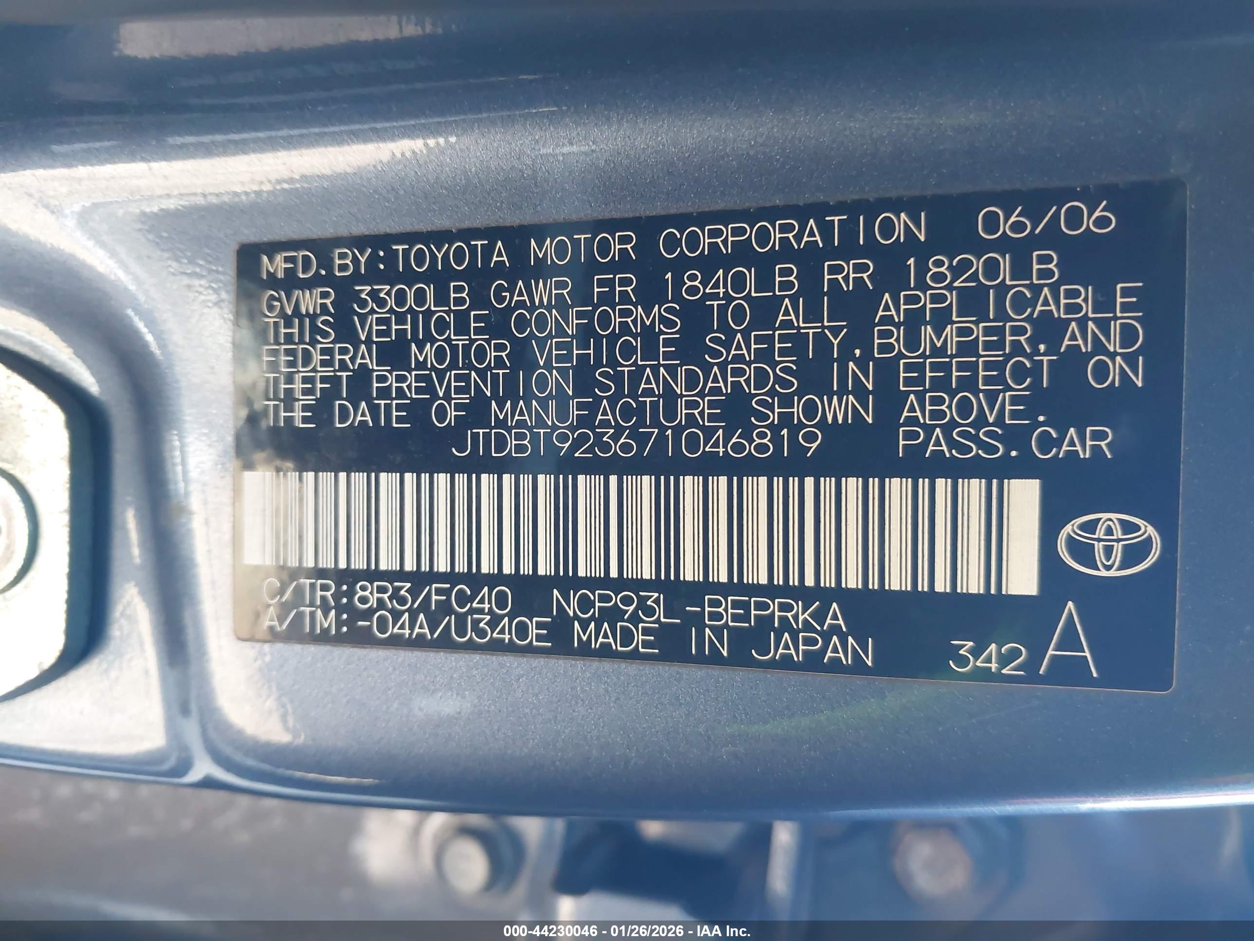 TOYOTA YARIS image 9