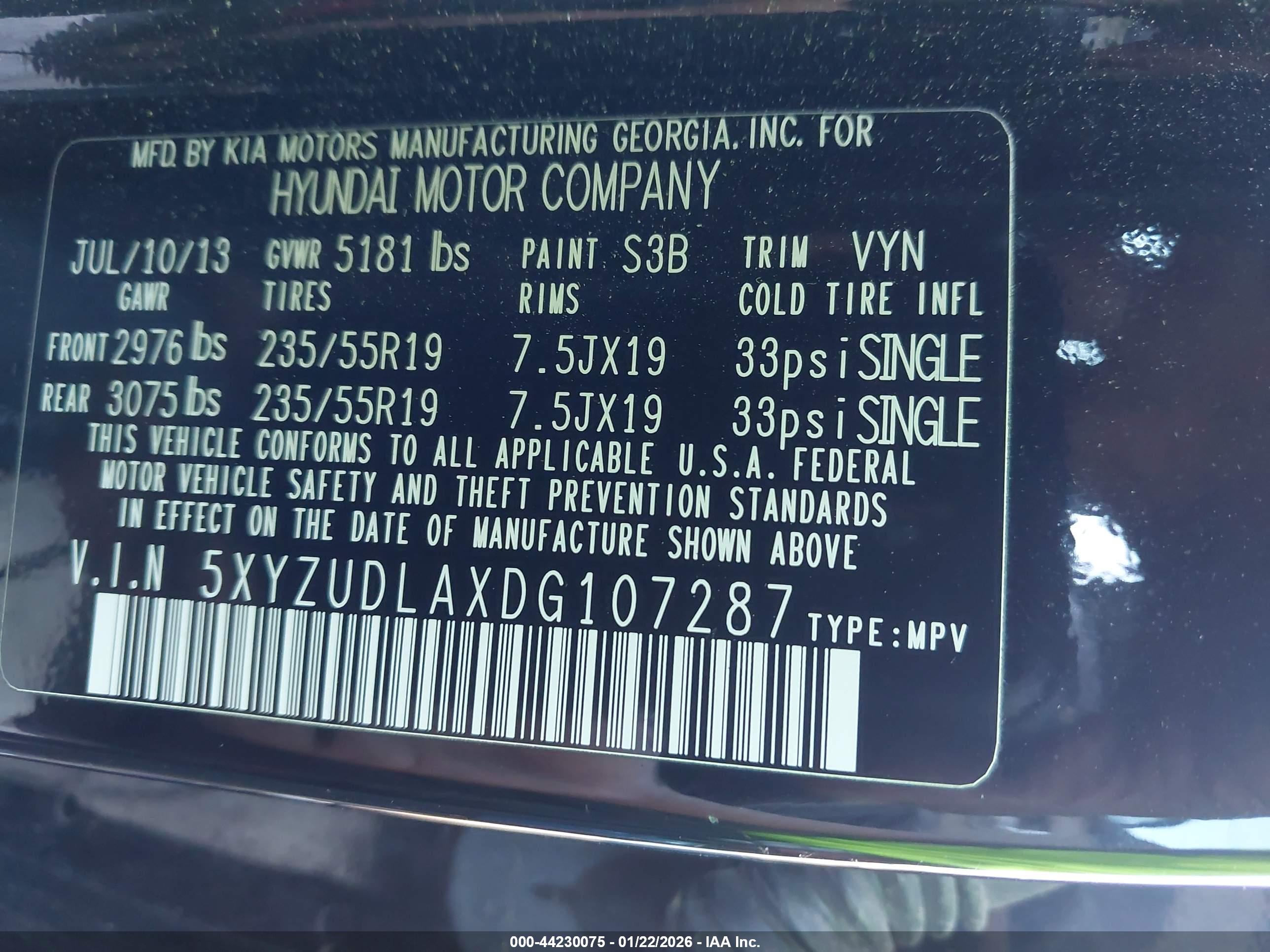 HYUNDAI SANTA image 9