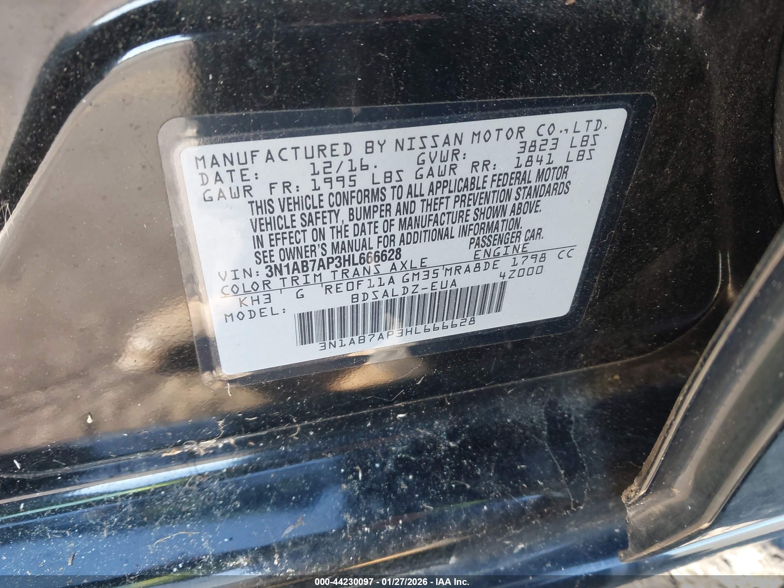 NISSAN SENTRA image 9