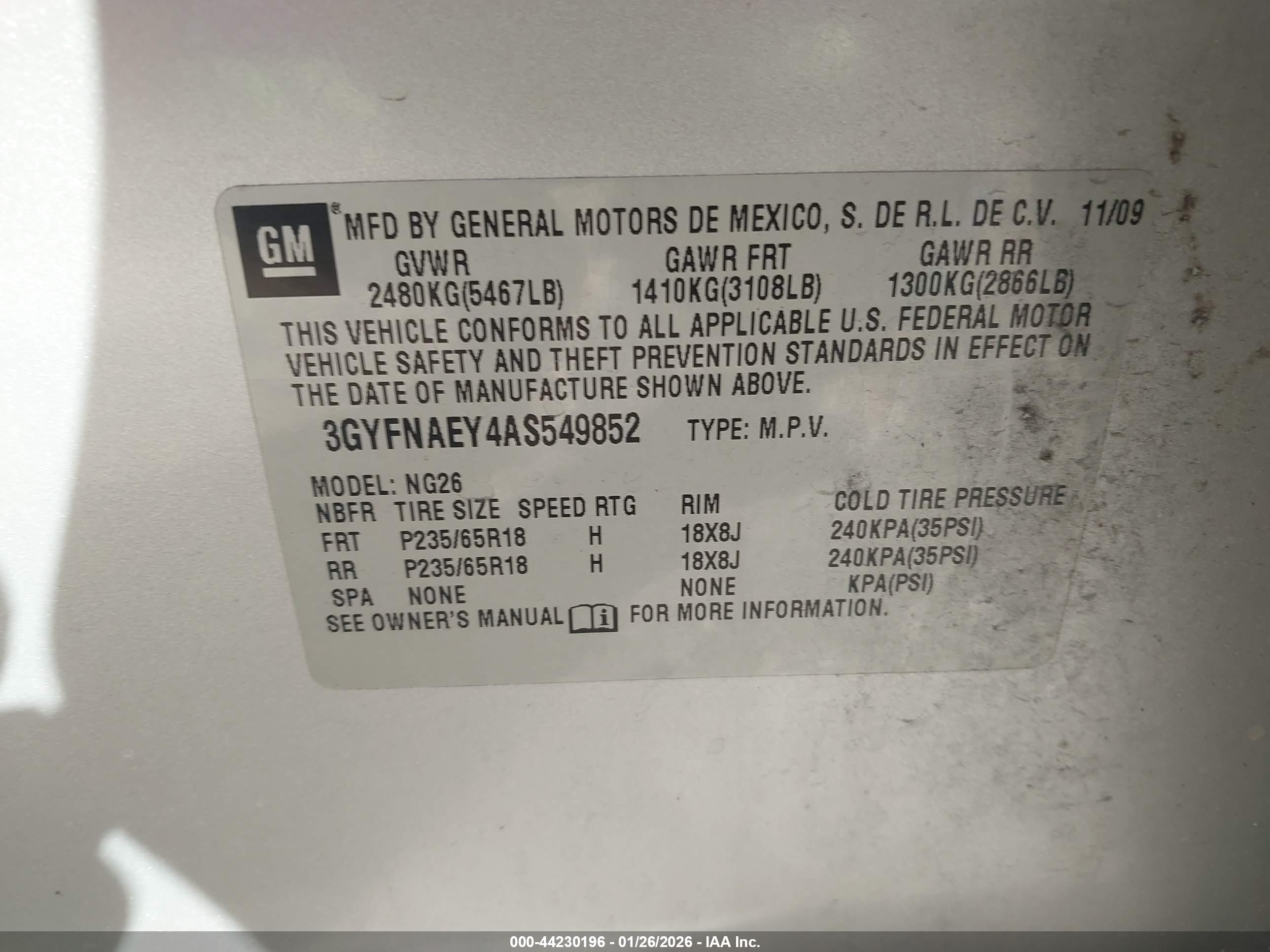CADILLAC SRX image 9