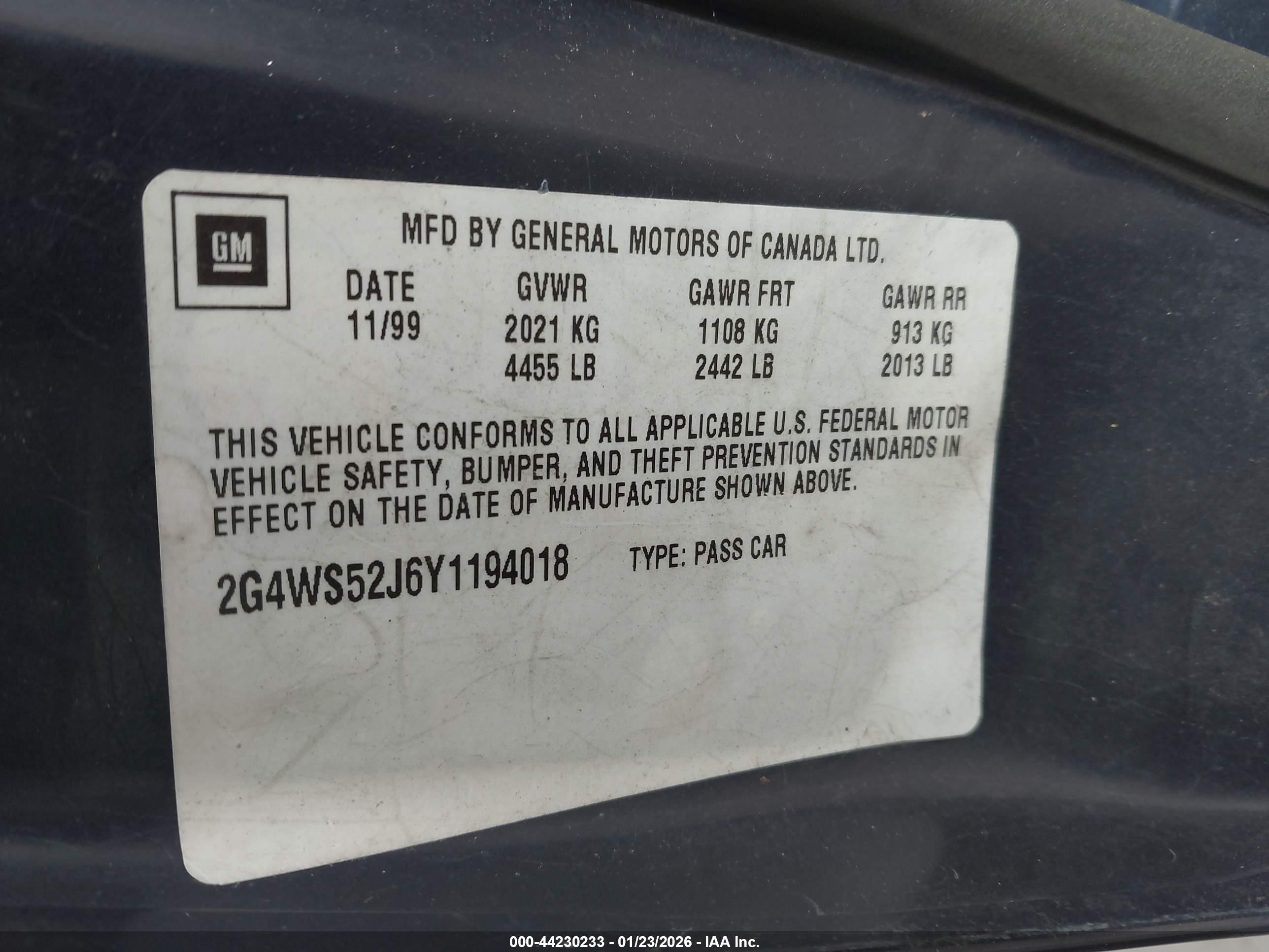 BUICK CENTURY image 9