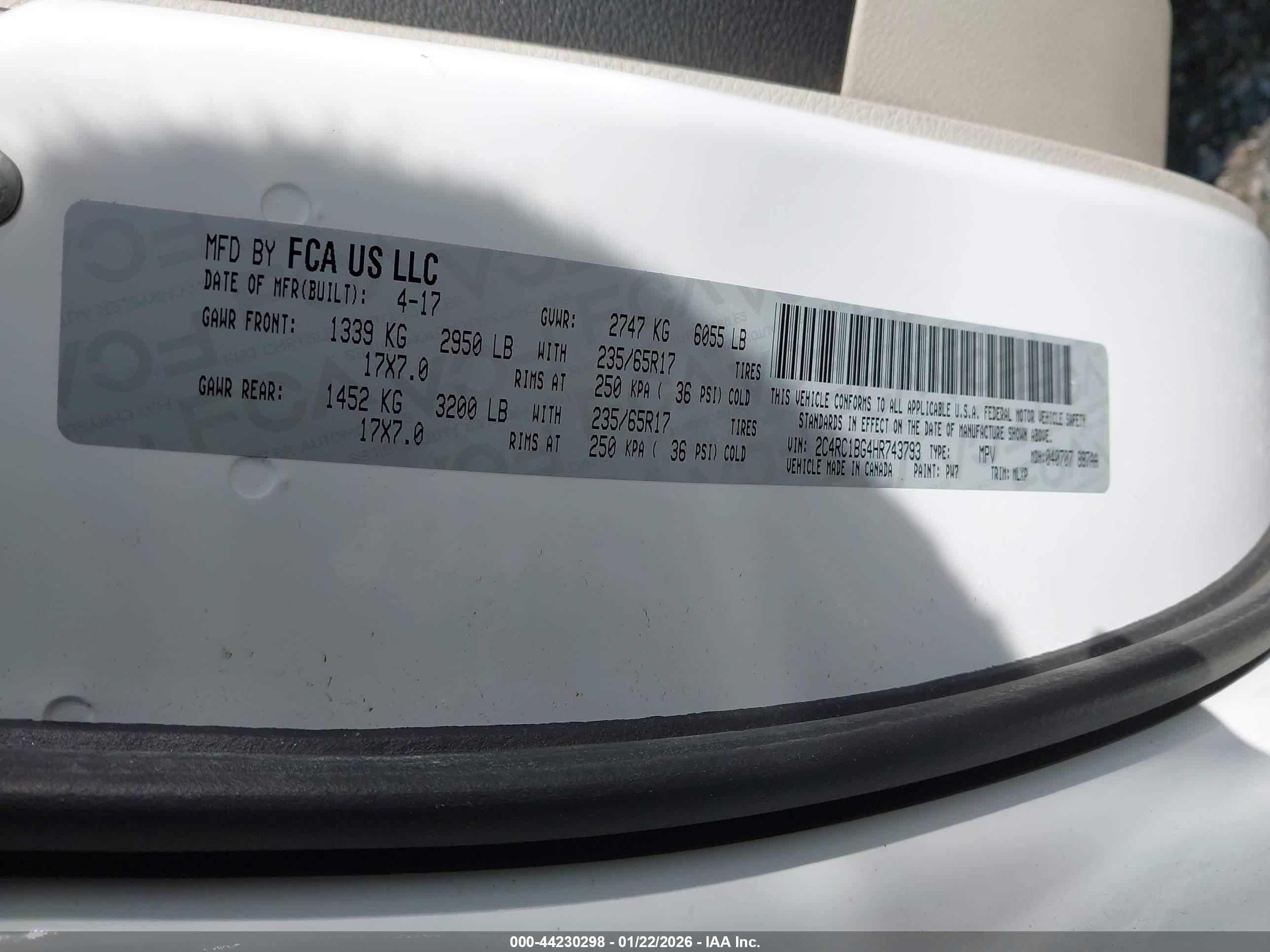 CHRYSLER PACIFICA image 9