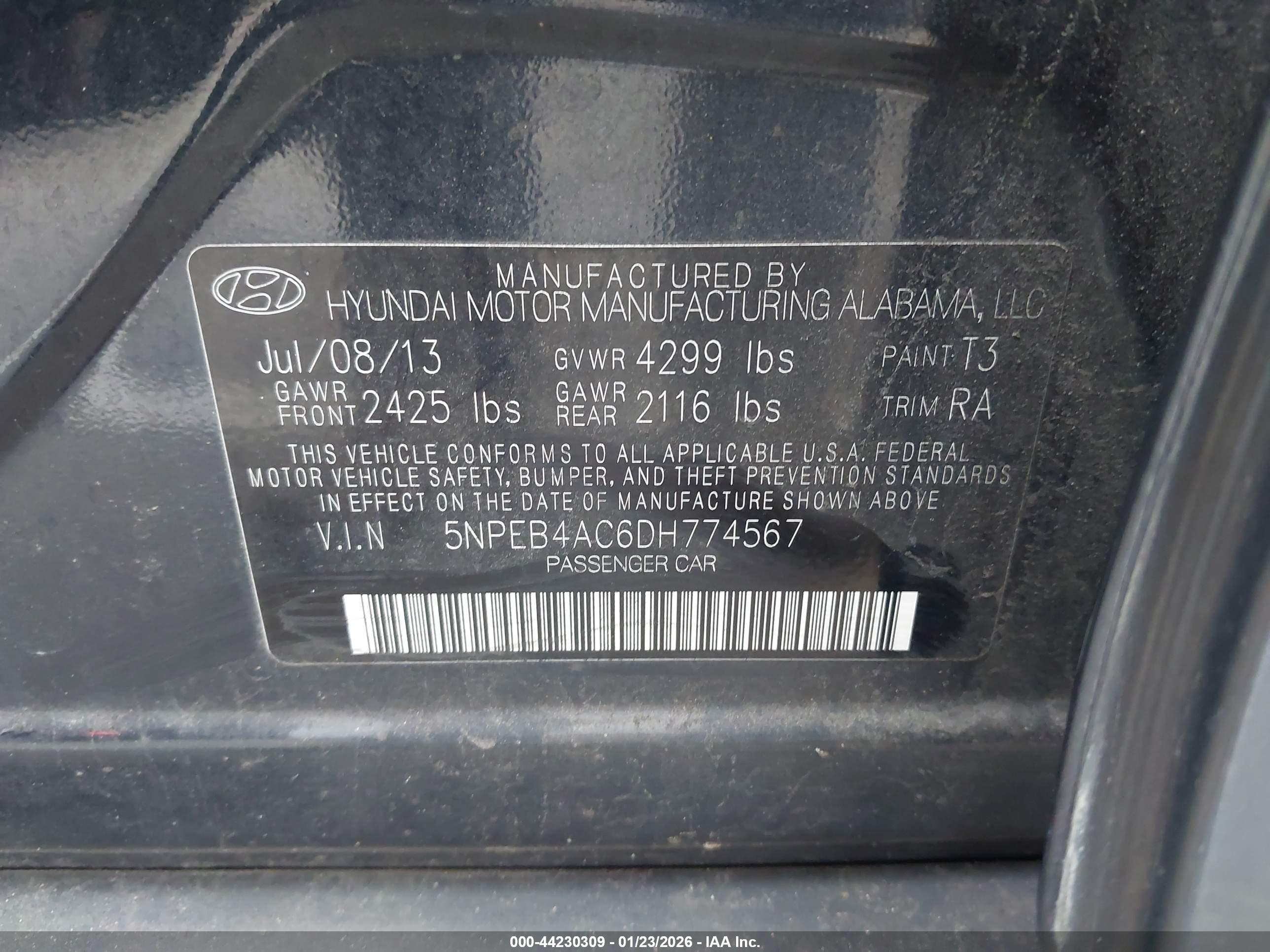 HYUNDAI SONATA image 9