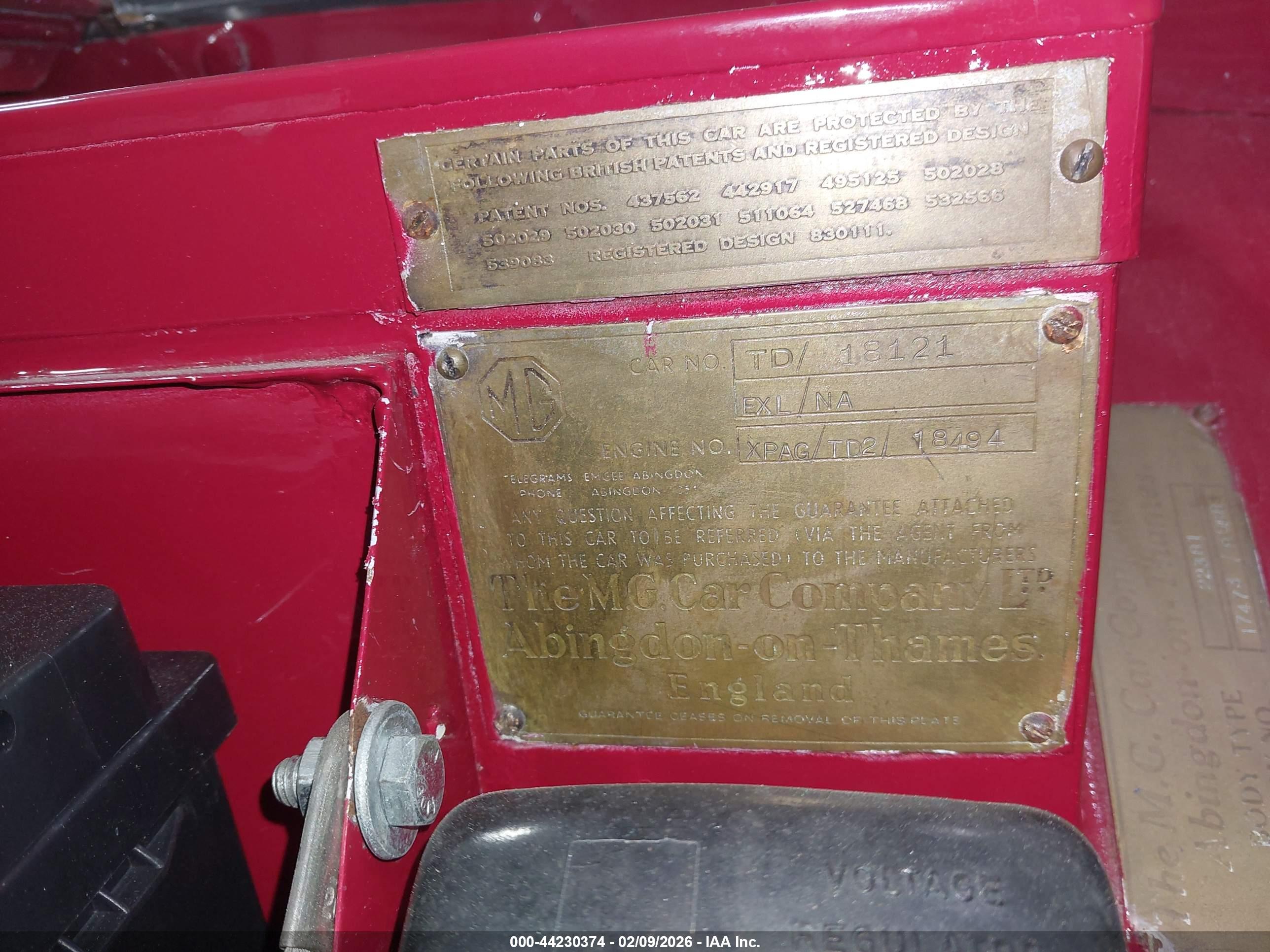 MG MGTD image 9