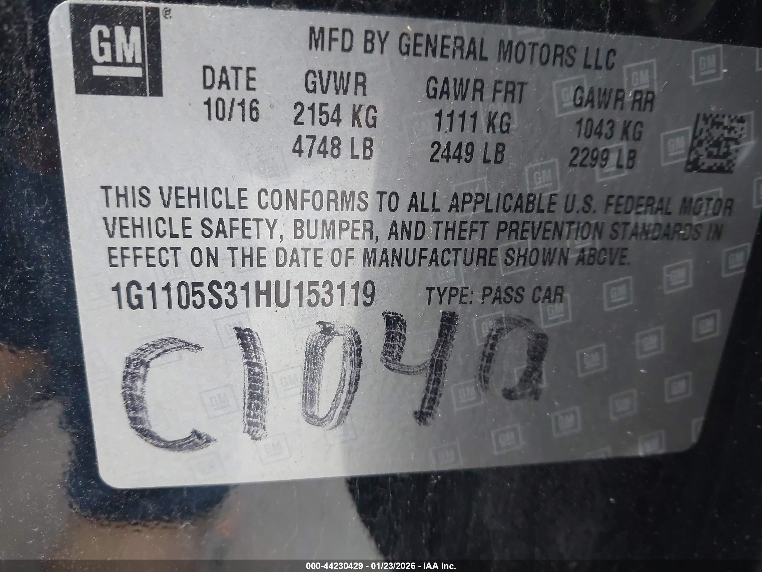 CHEVROLET IMPALA image 9