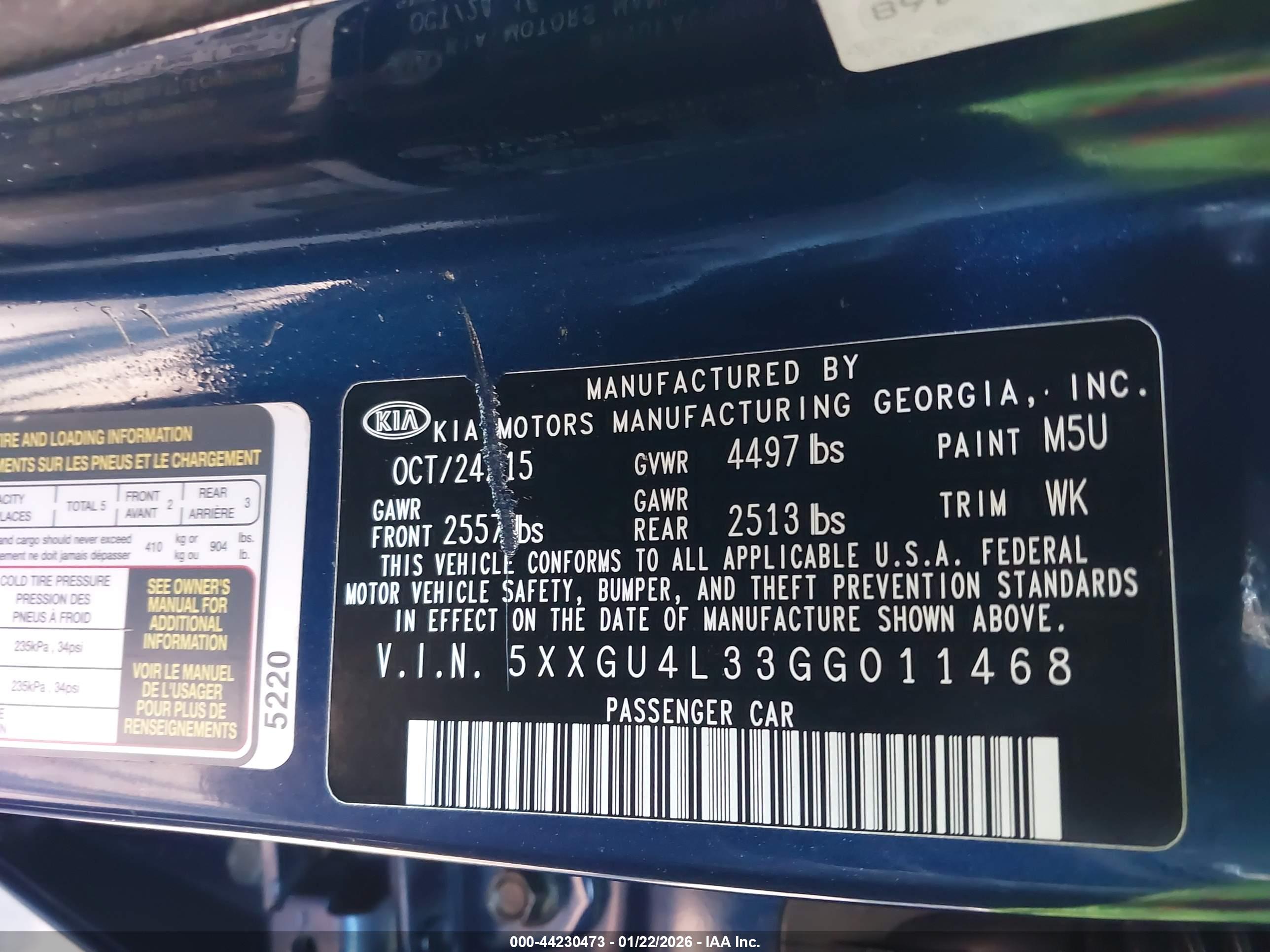 KIA OPTIMA image 9