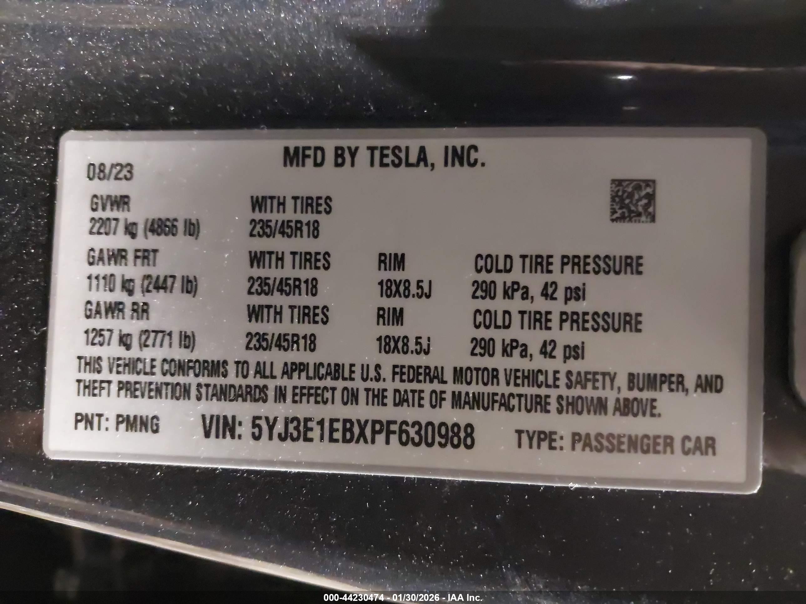 TESLA MODEL image 9