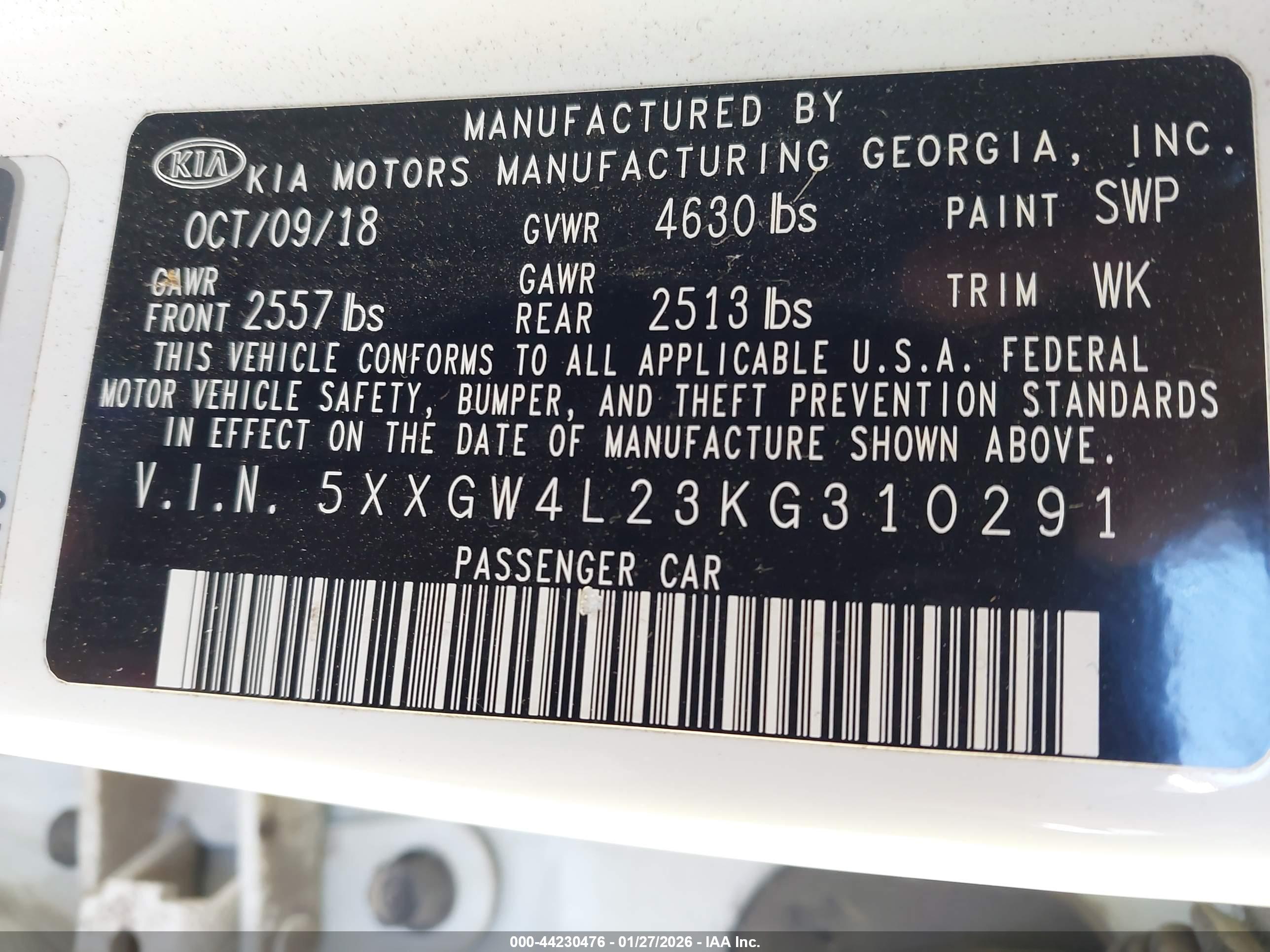 KIA OPTIMA image 9