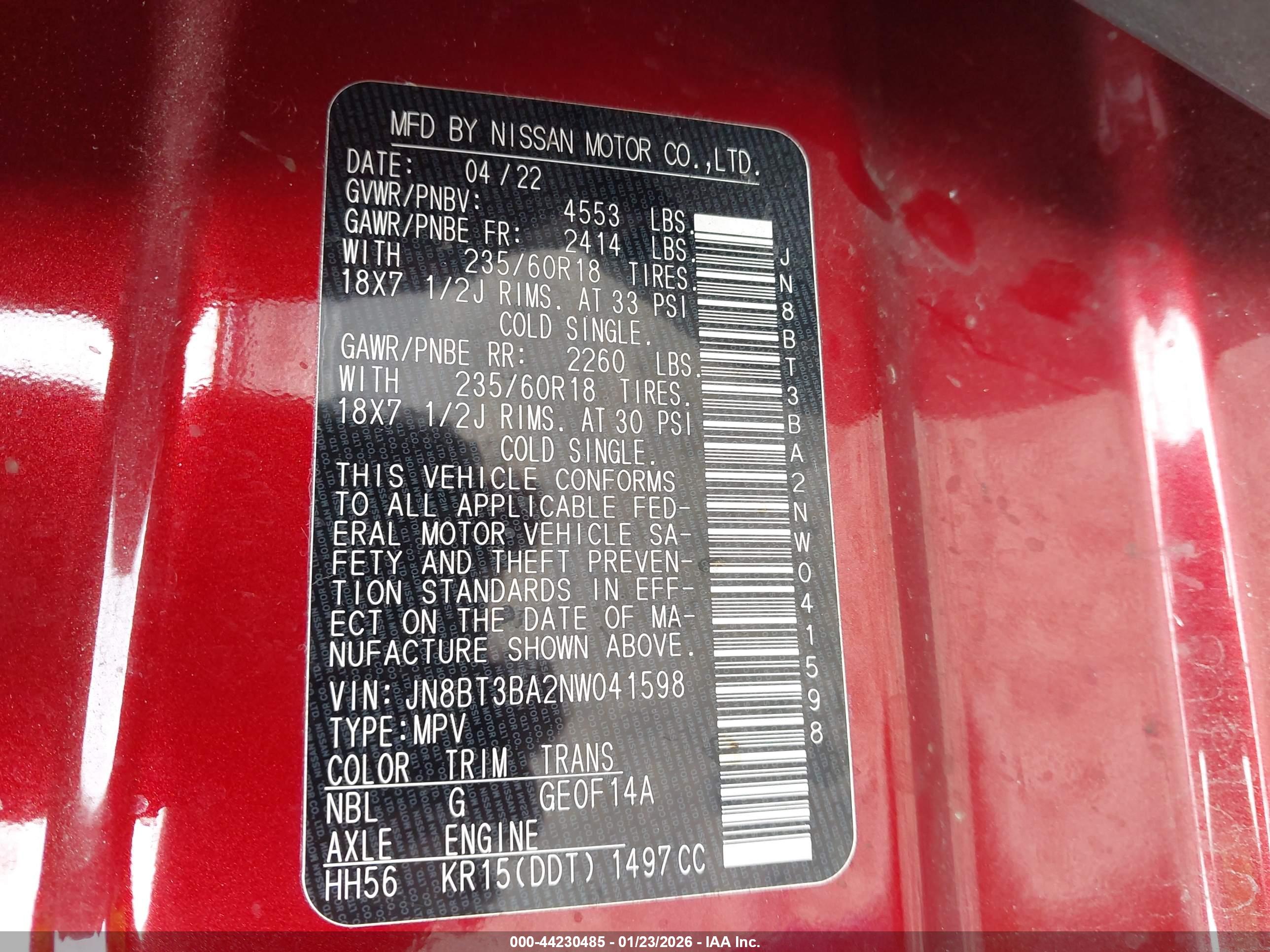 NISSAN ROGUE image 9