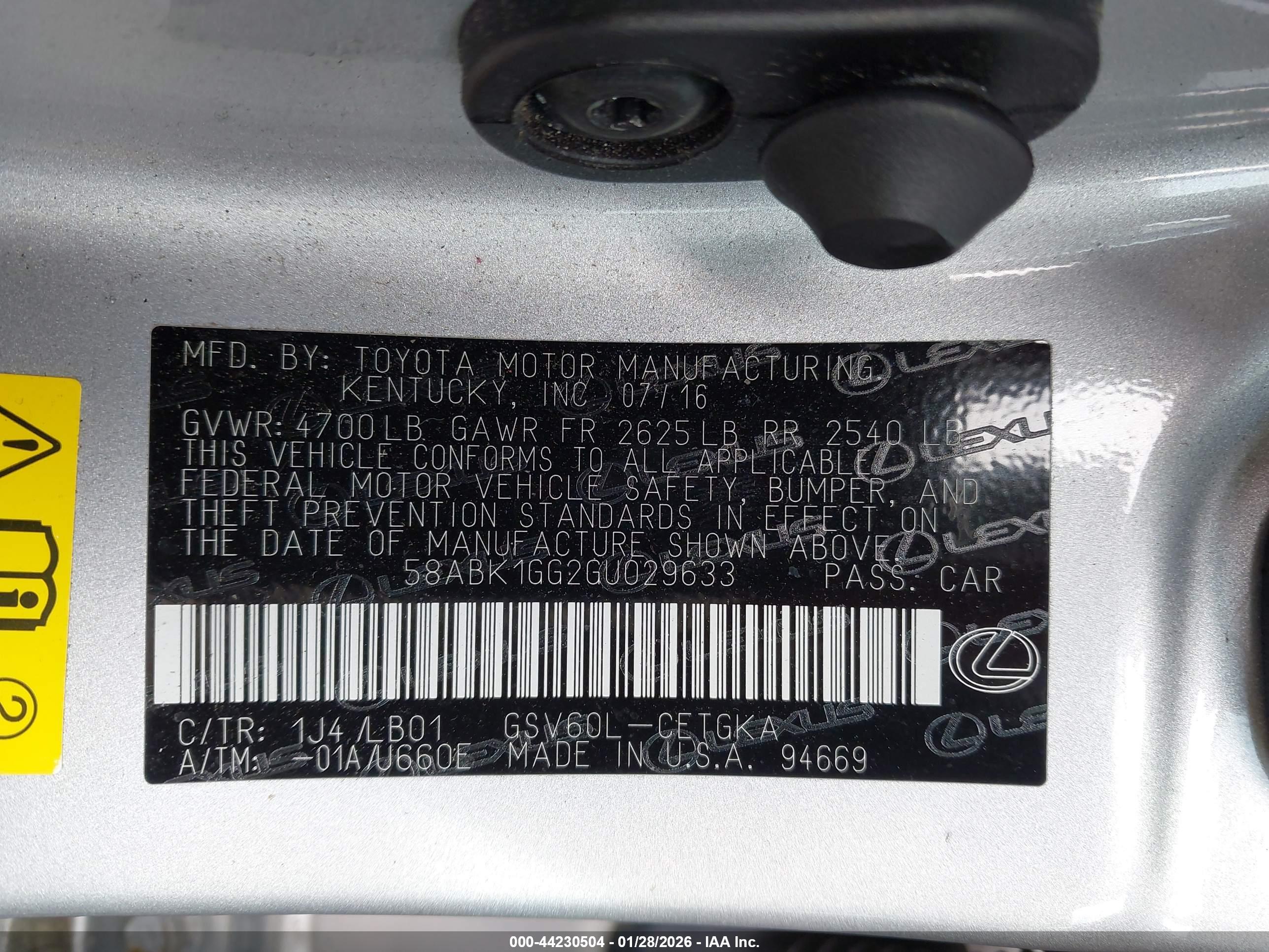 LEXUS ES image 9