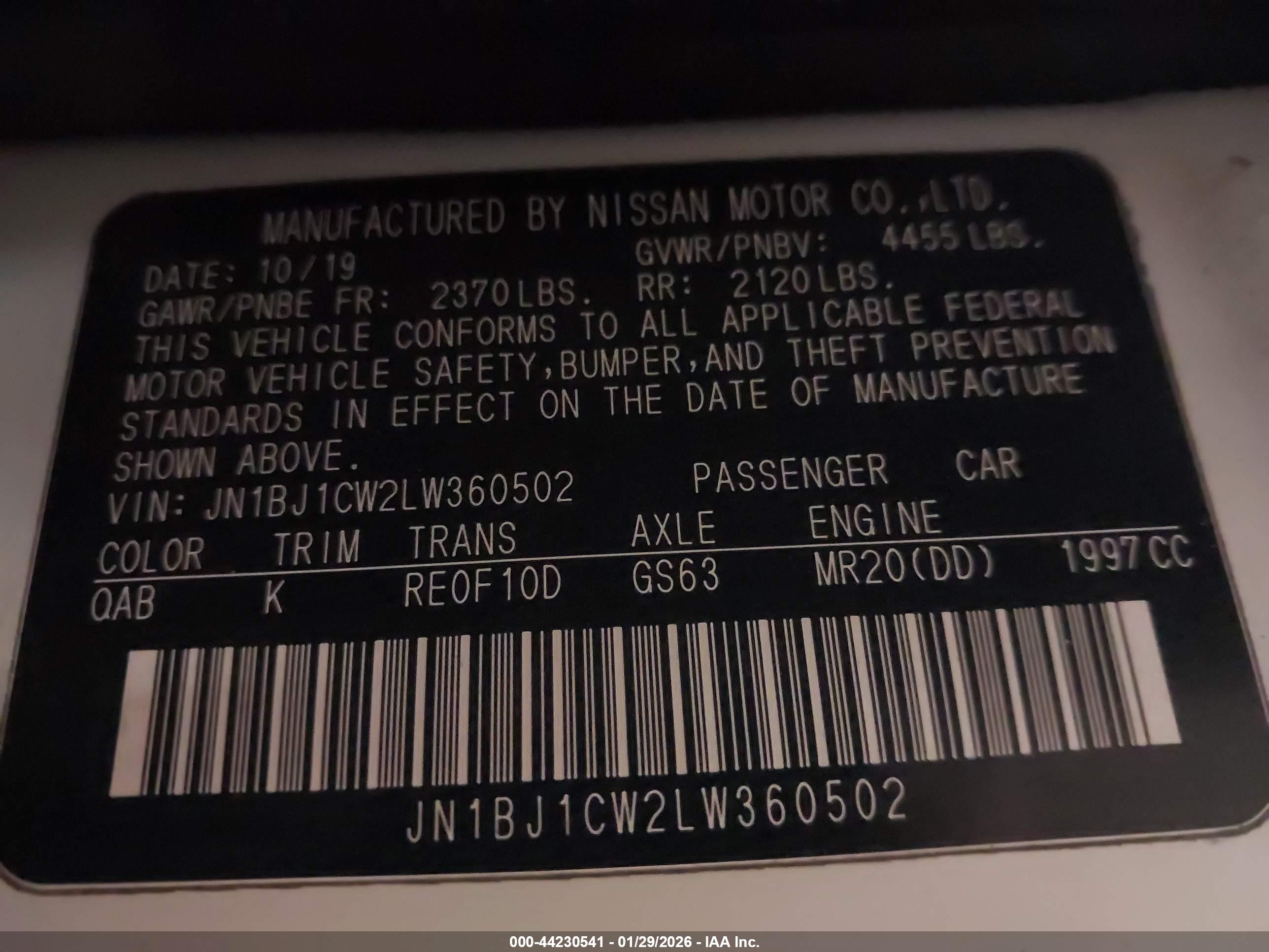NISSAN ROGUE image 9