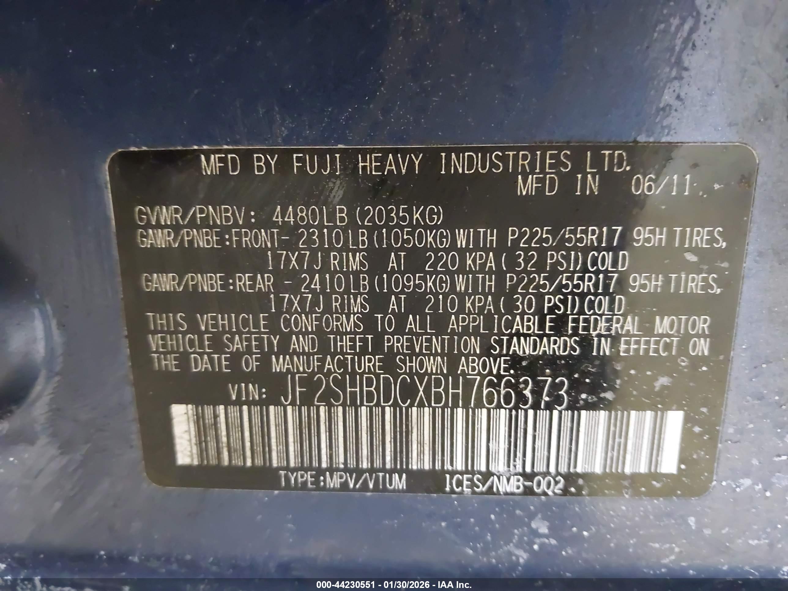SUBARU FORESTER image 9