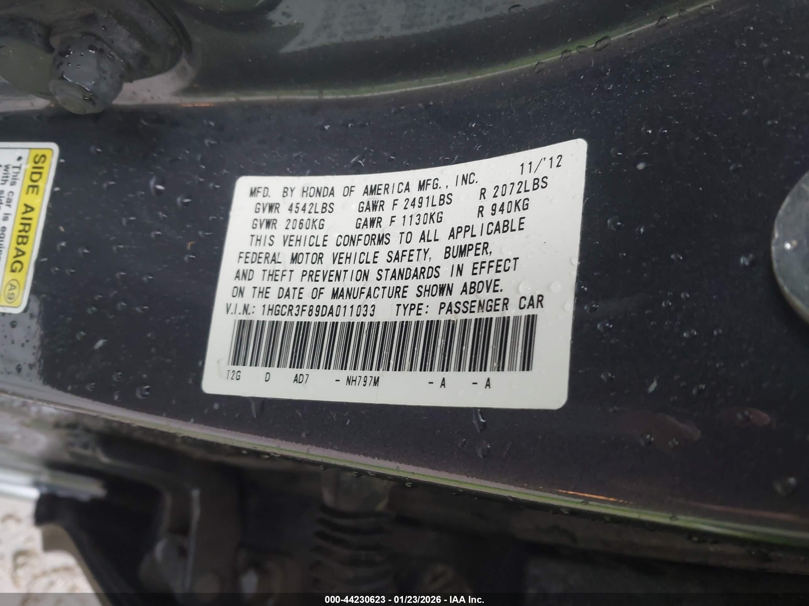 HONDA ACCORD image 9