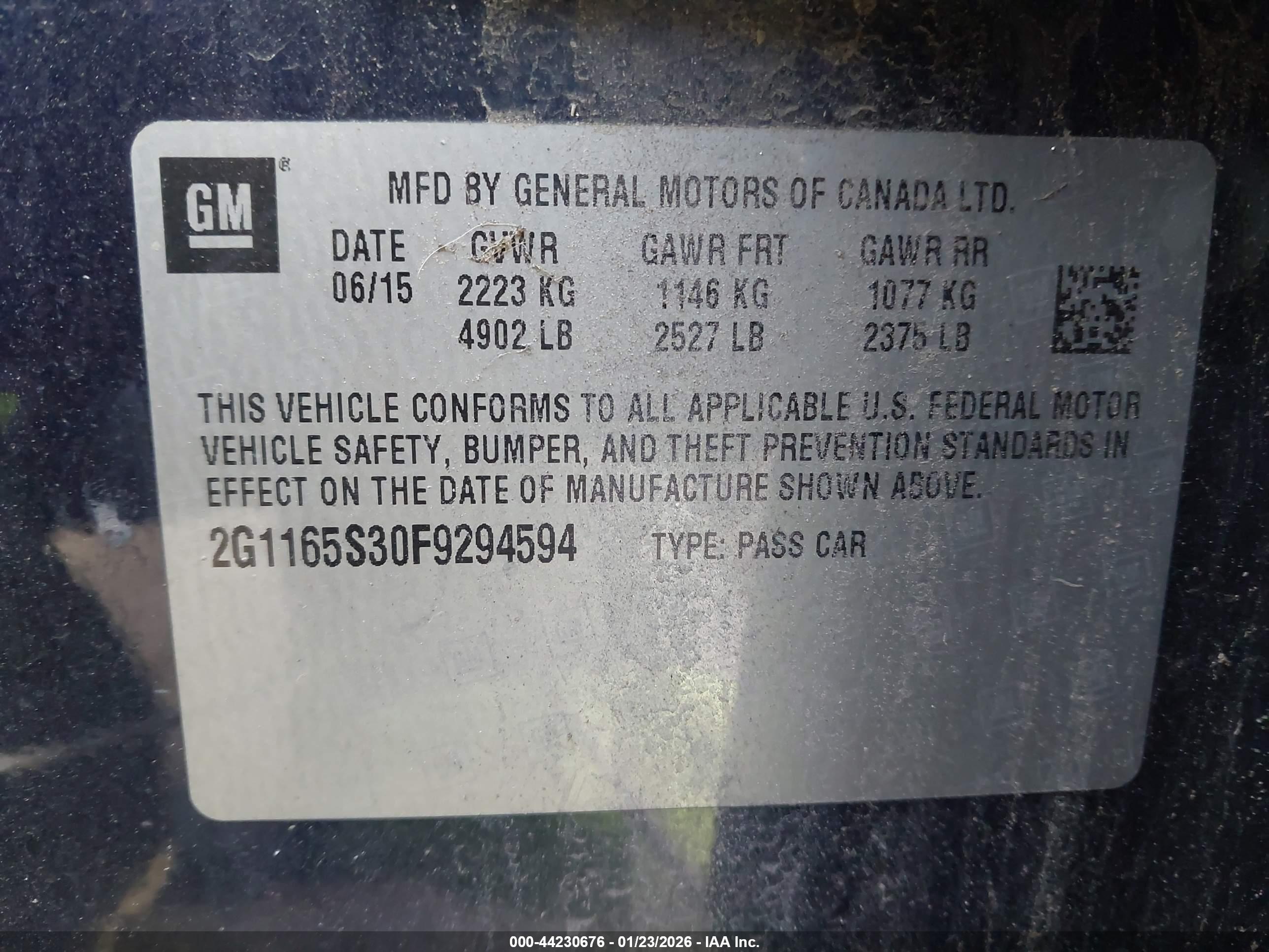 CHEVROLET IMPALA image 9