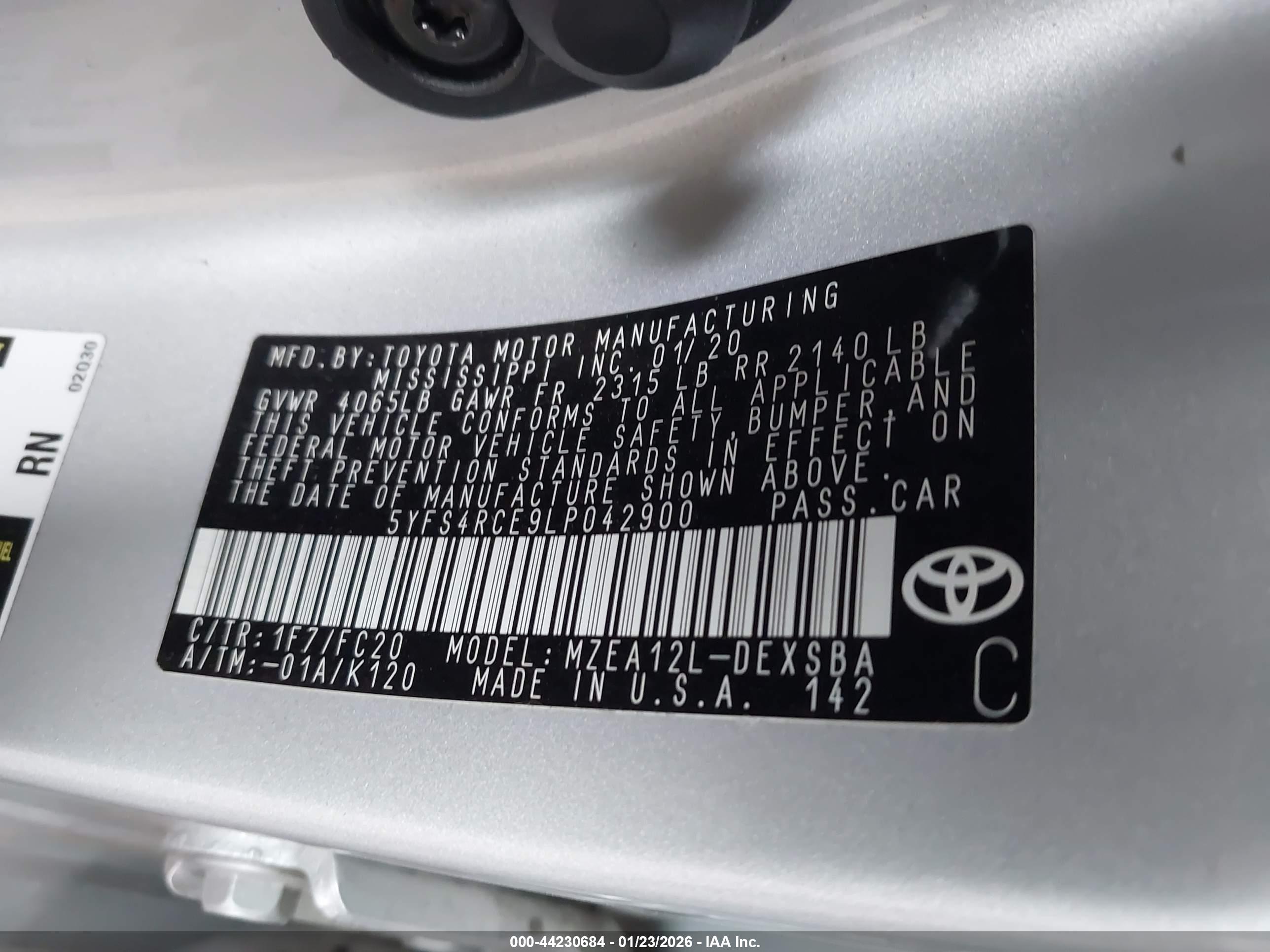 TOYOTA COROLLA image 9