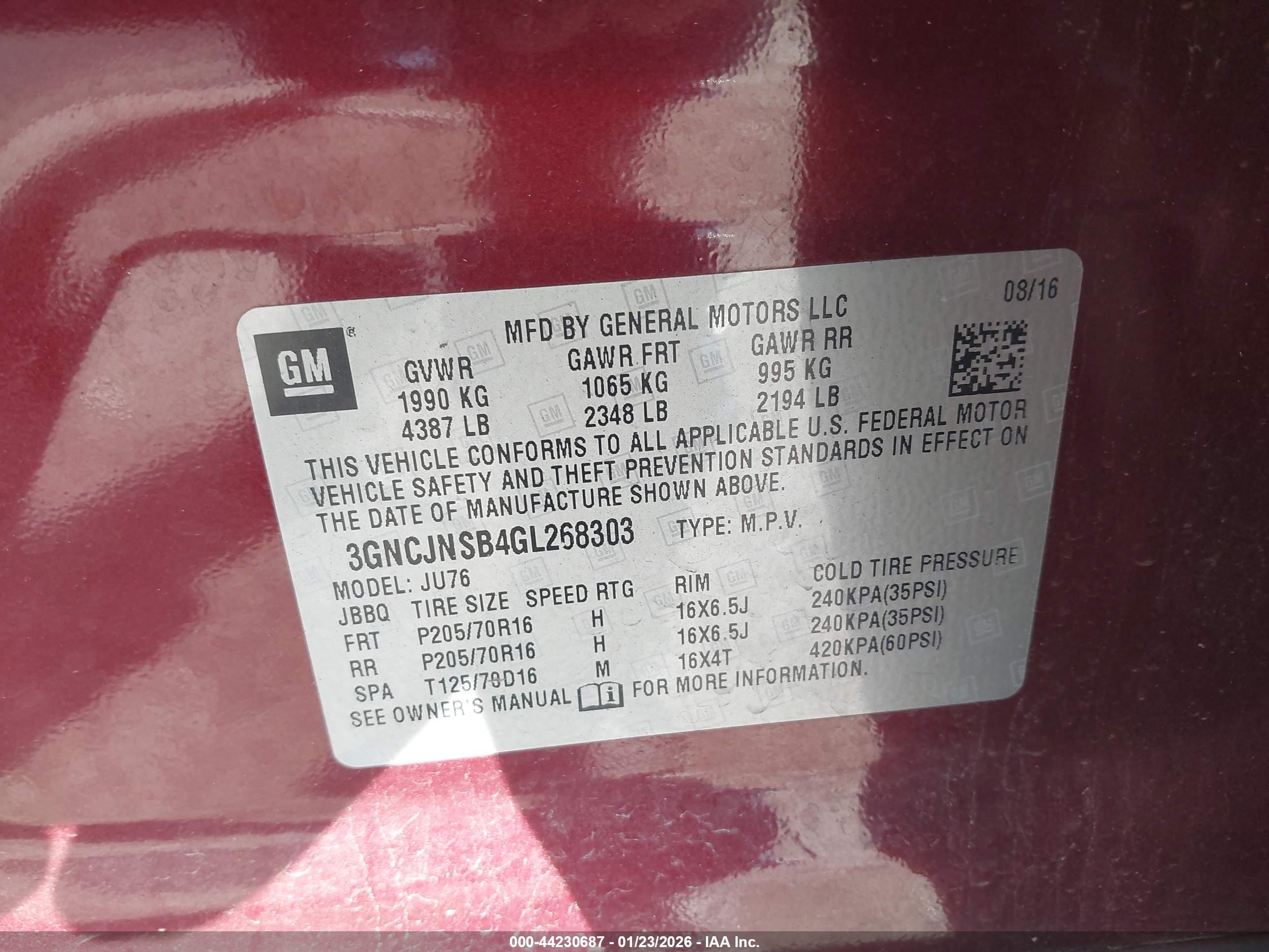 CHEVROLET TRAX image 9