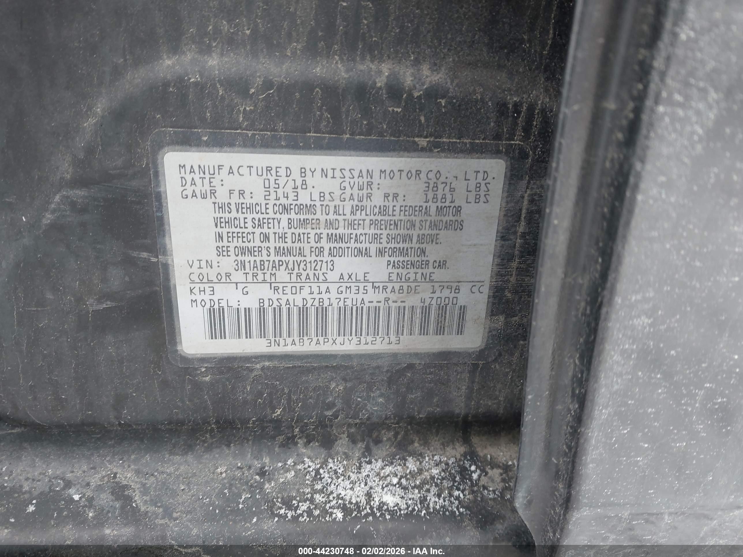 NISSAN SENTRA image 9