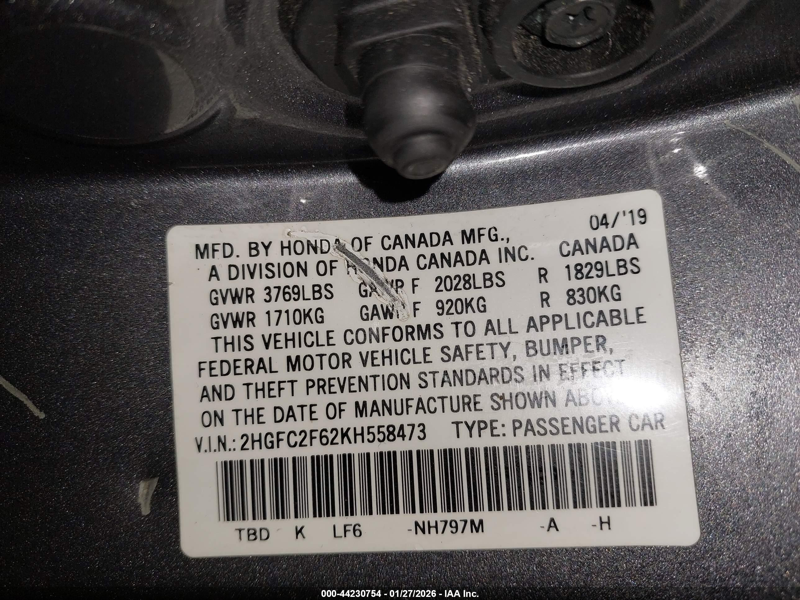HONDA CIVIC image 9
