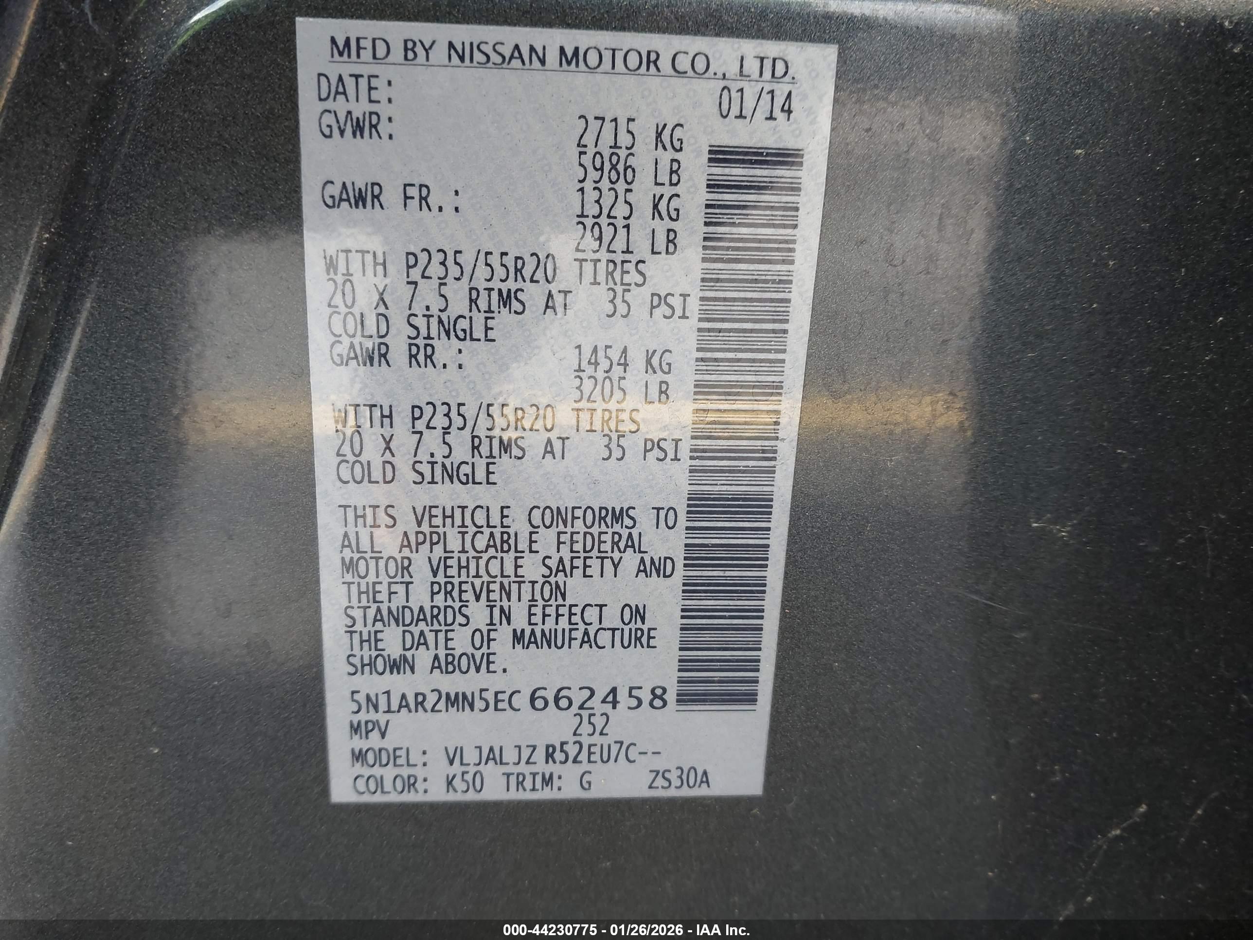 NISSAN PATHFINDER image 9
