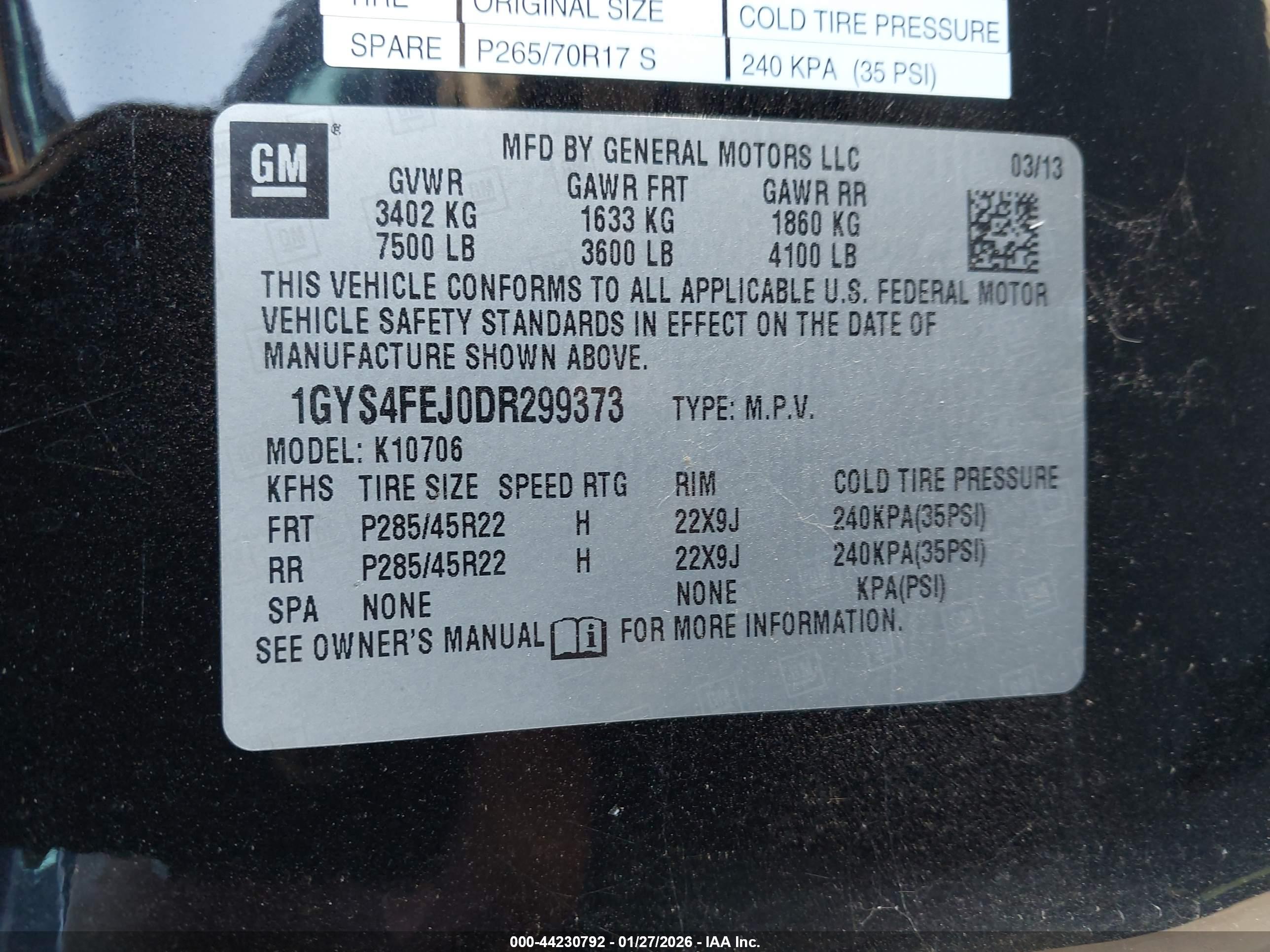 CADILLAC ESCALADE image 9