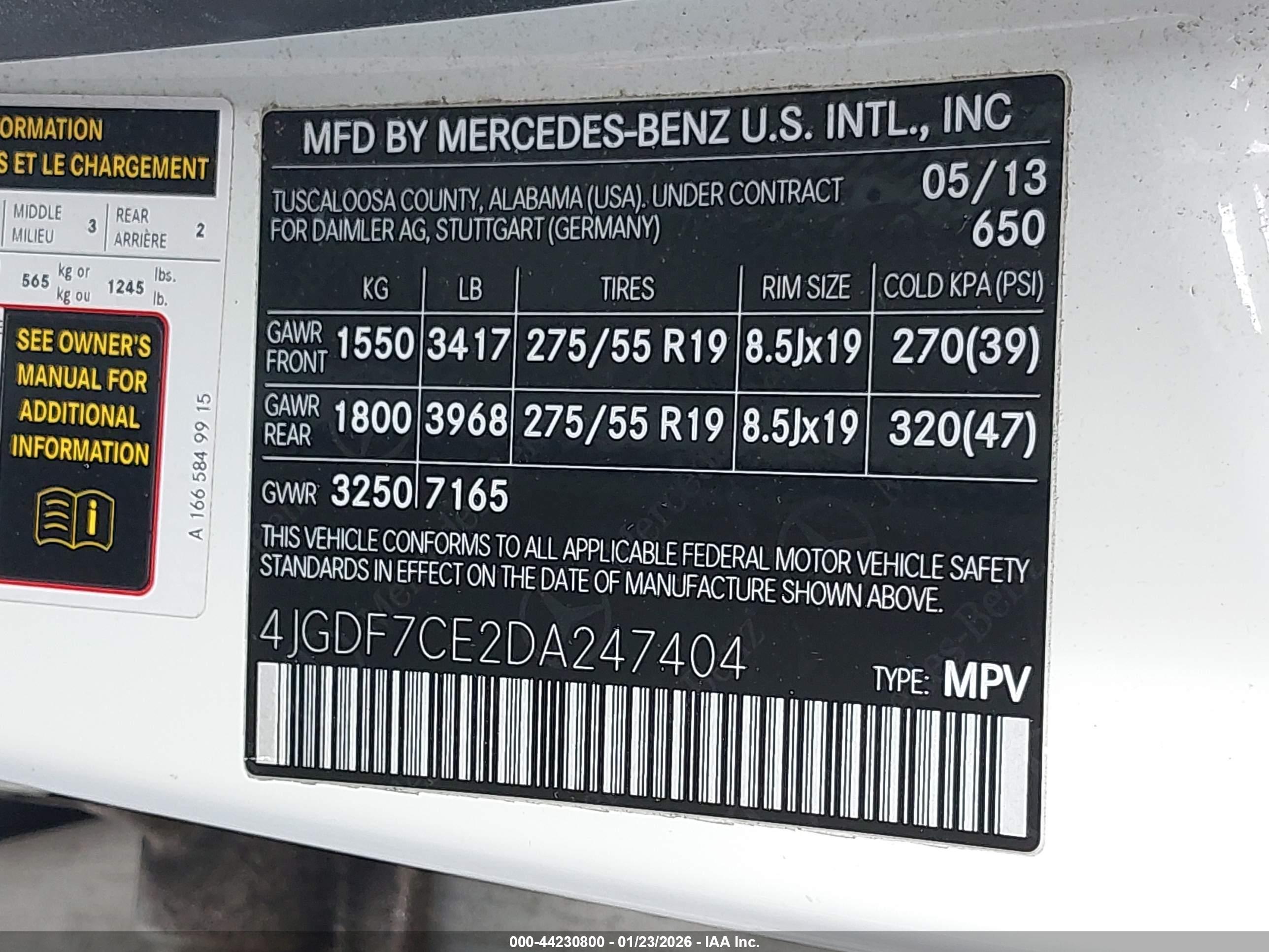 MERCEDES-BENZ GL image 9