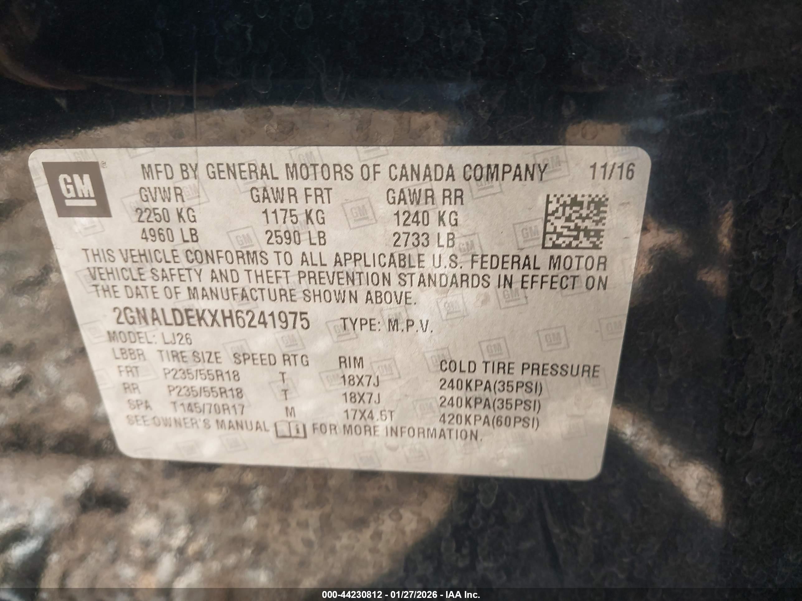 CHEVROLET EQUINOX image 9