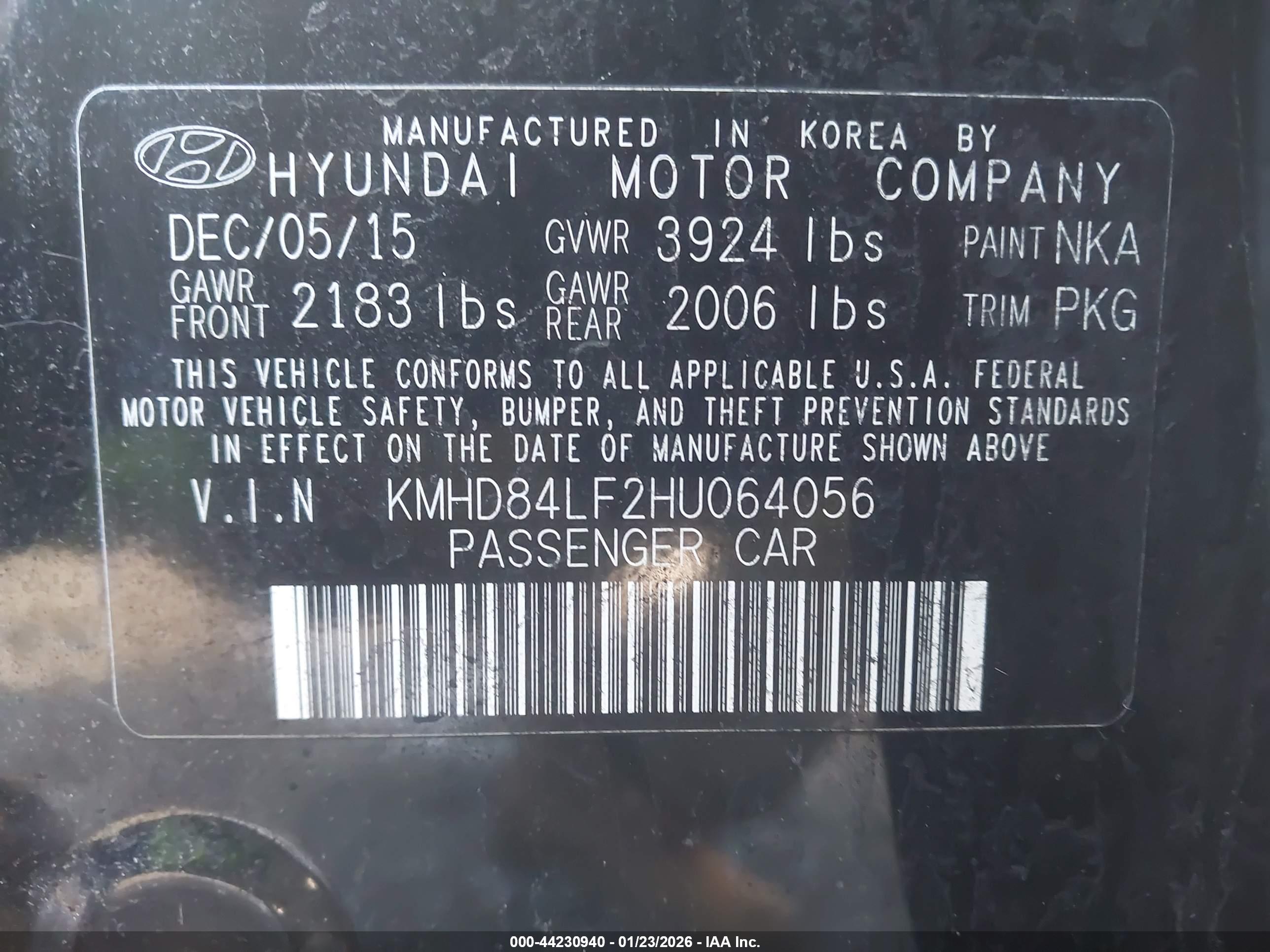 HYUNDAI ELANTRA image 9