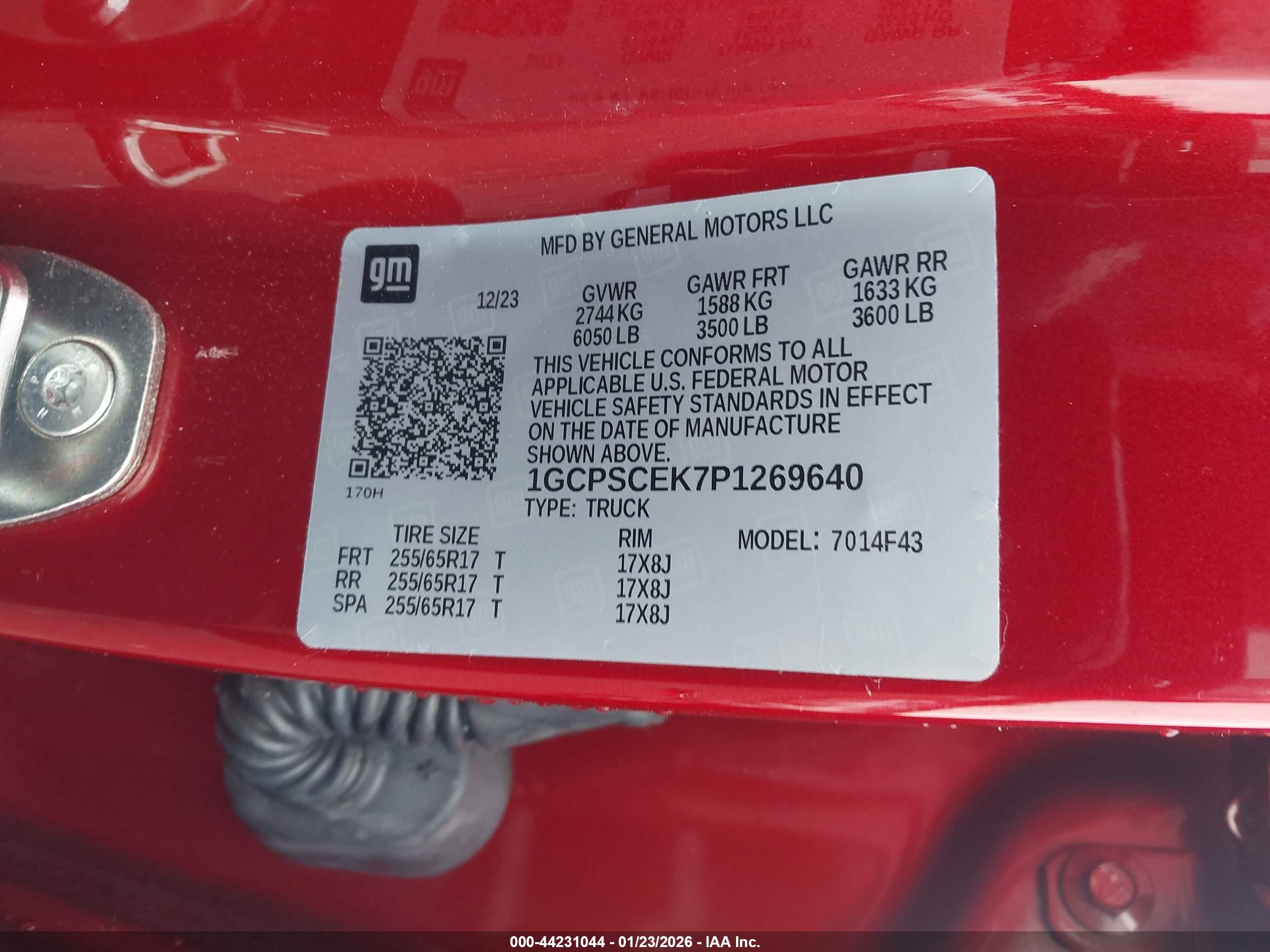 CHEVROLET COLORADO image 9