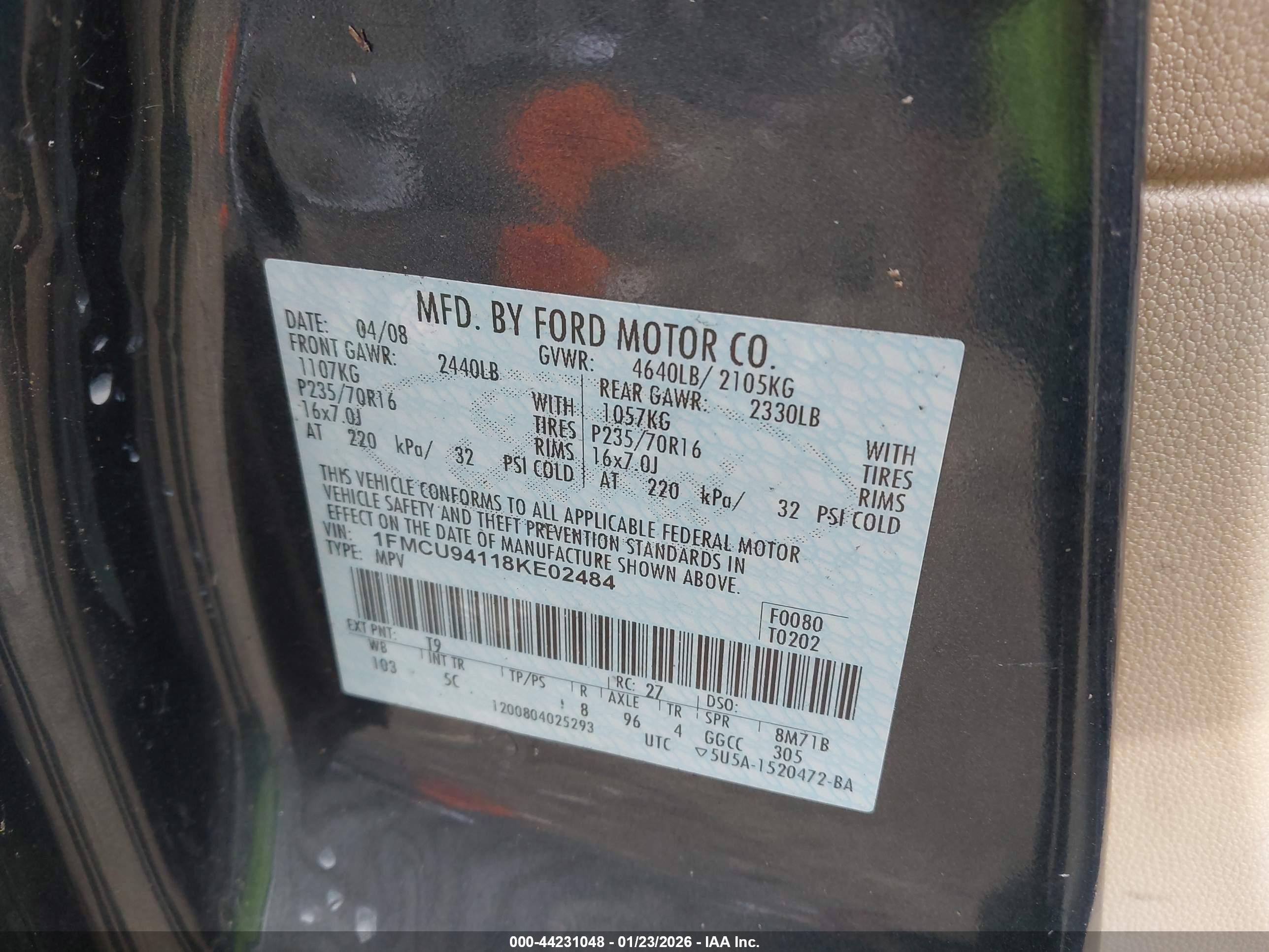 FORD ESCAPE image 9