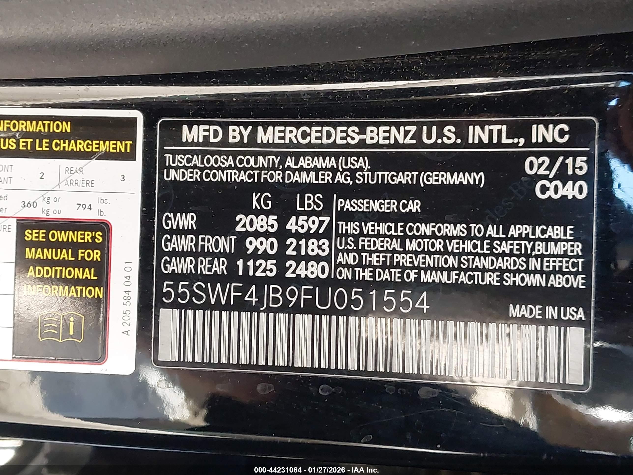 MERCEDES-BENZ C image 9