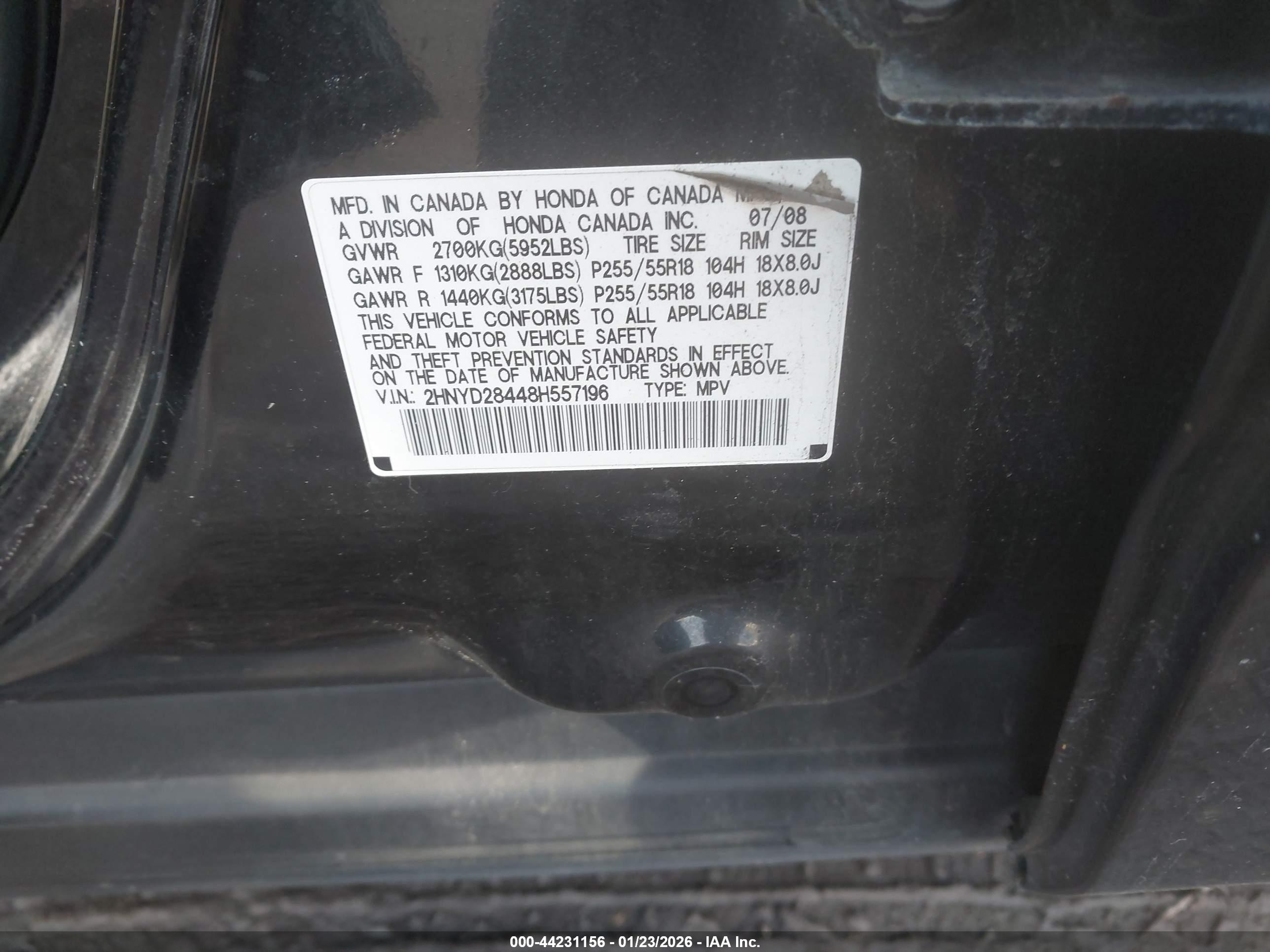 ACURA MDX image 9