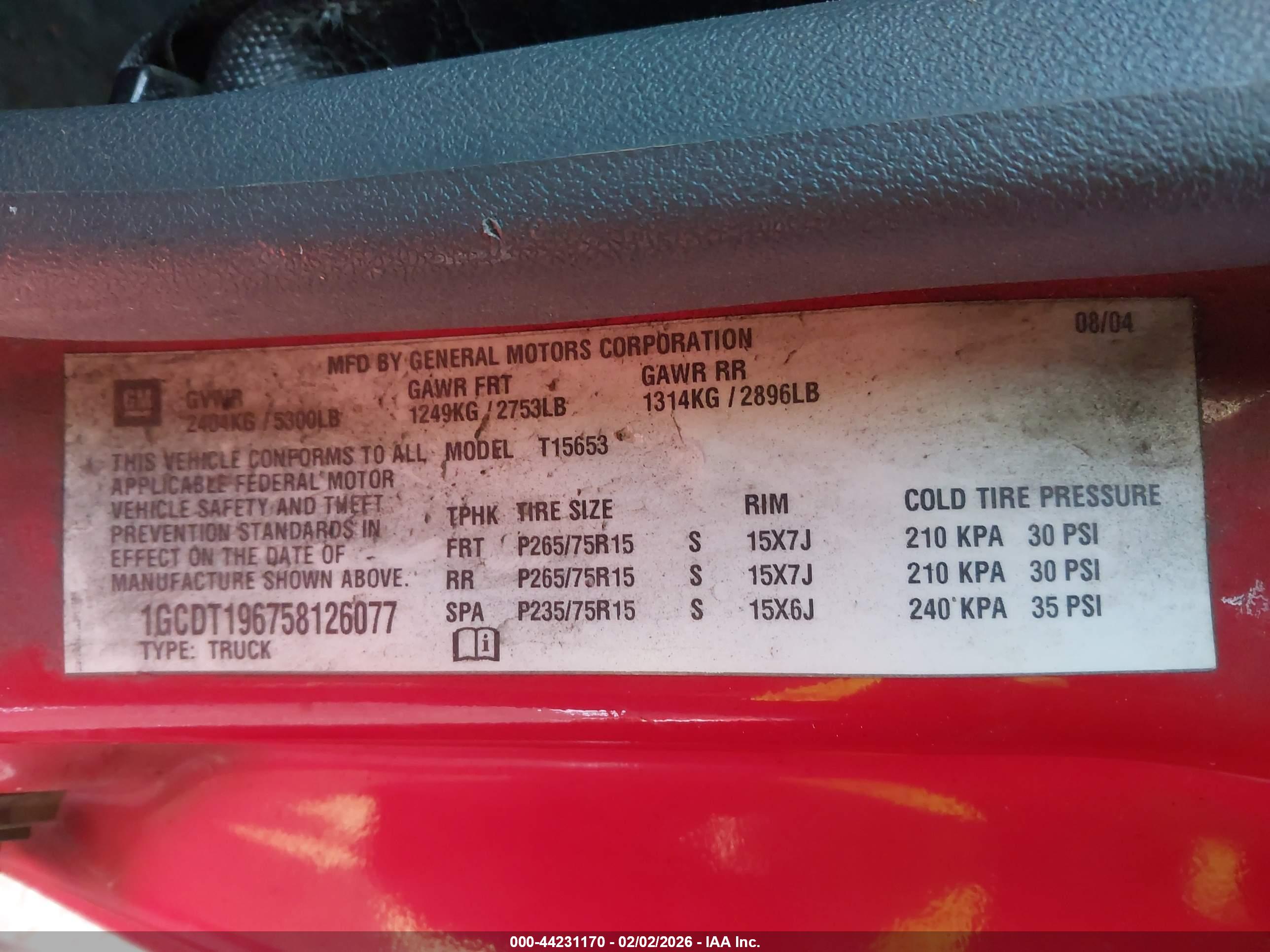 CHEVROLET COLORADO image 9