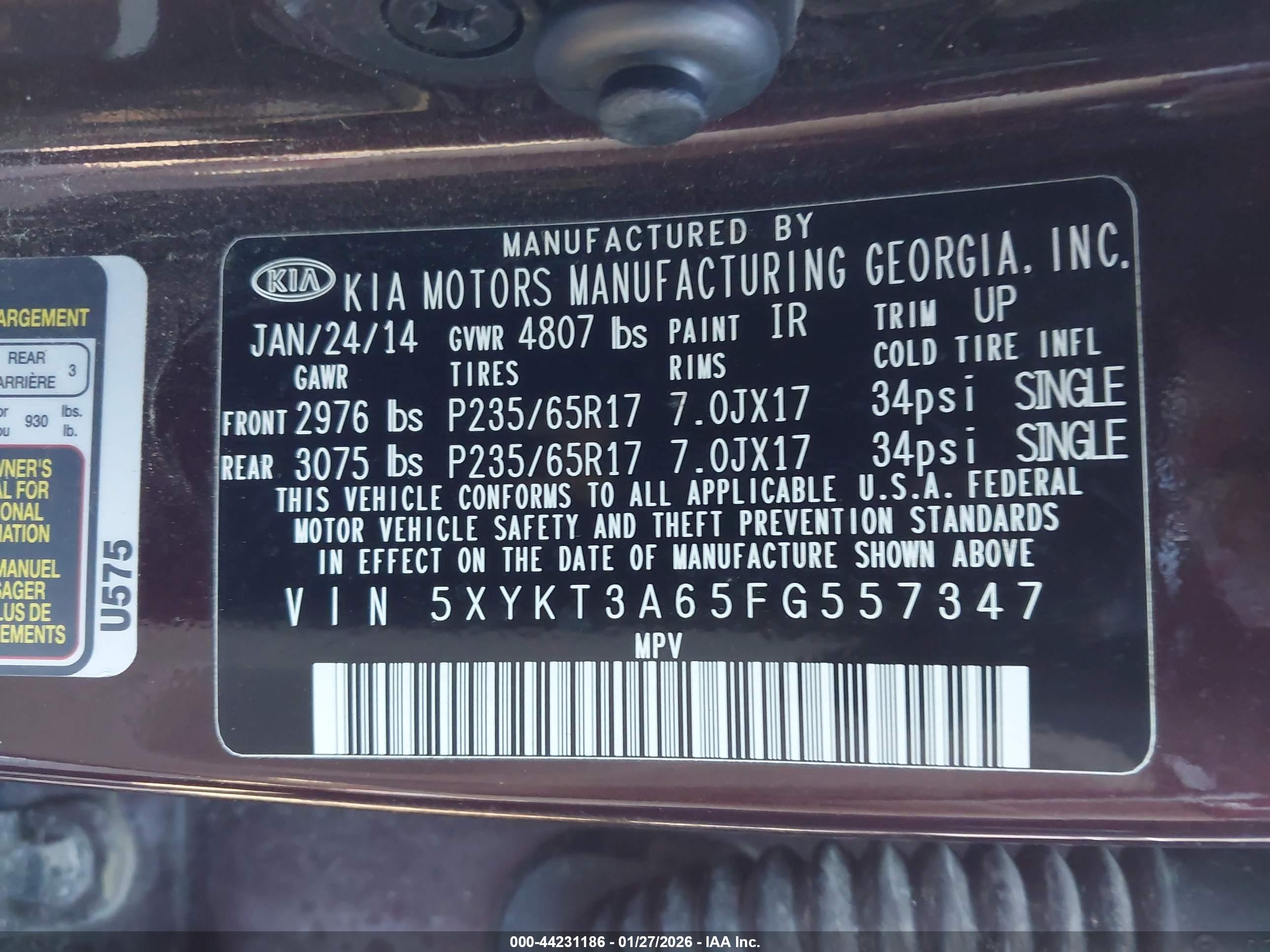 KIA SORENTO image 9
