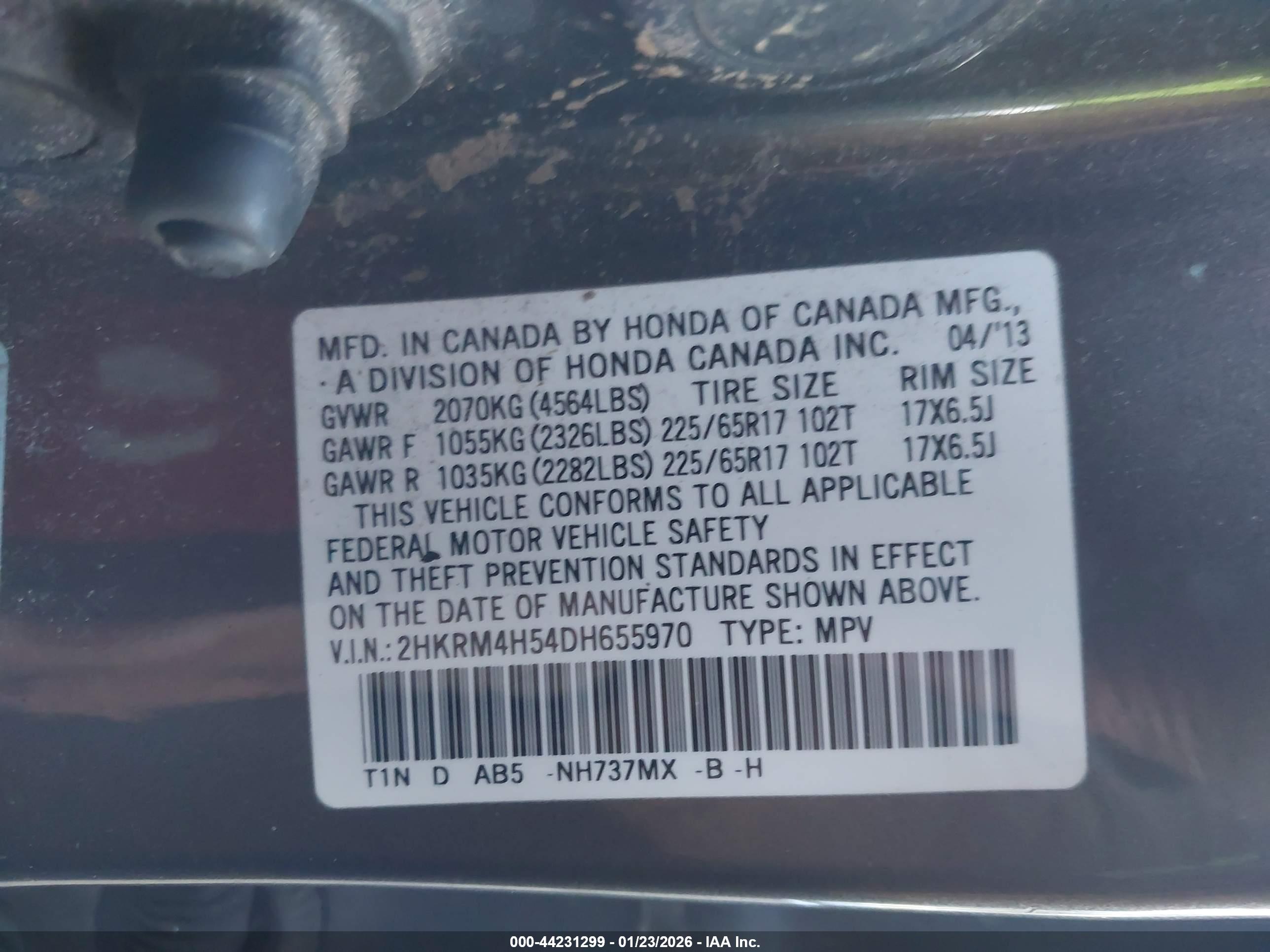 HONDA CR-V image 9