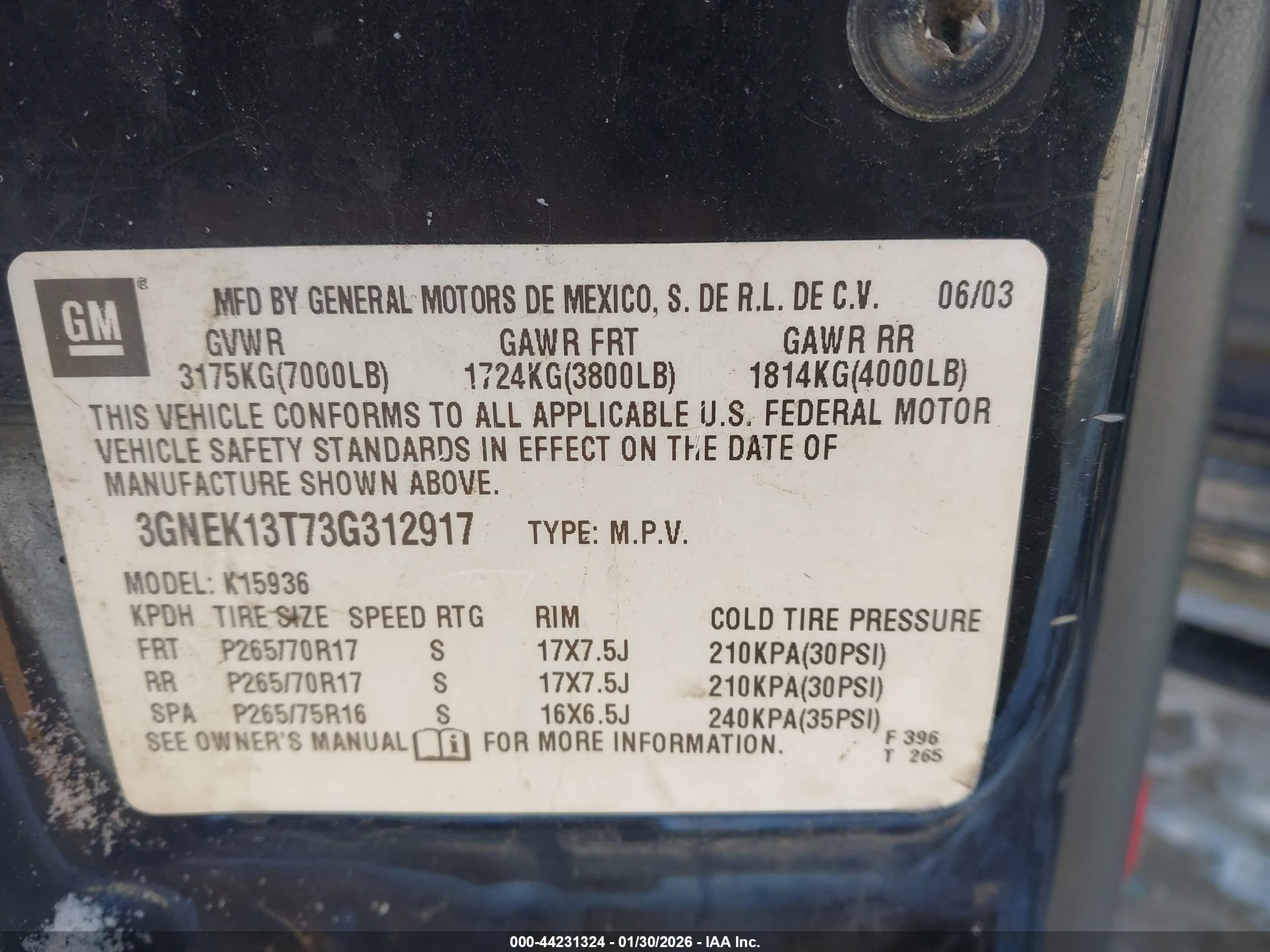CHEVROLET AVALANCHE image 9