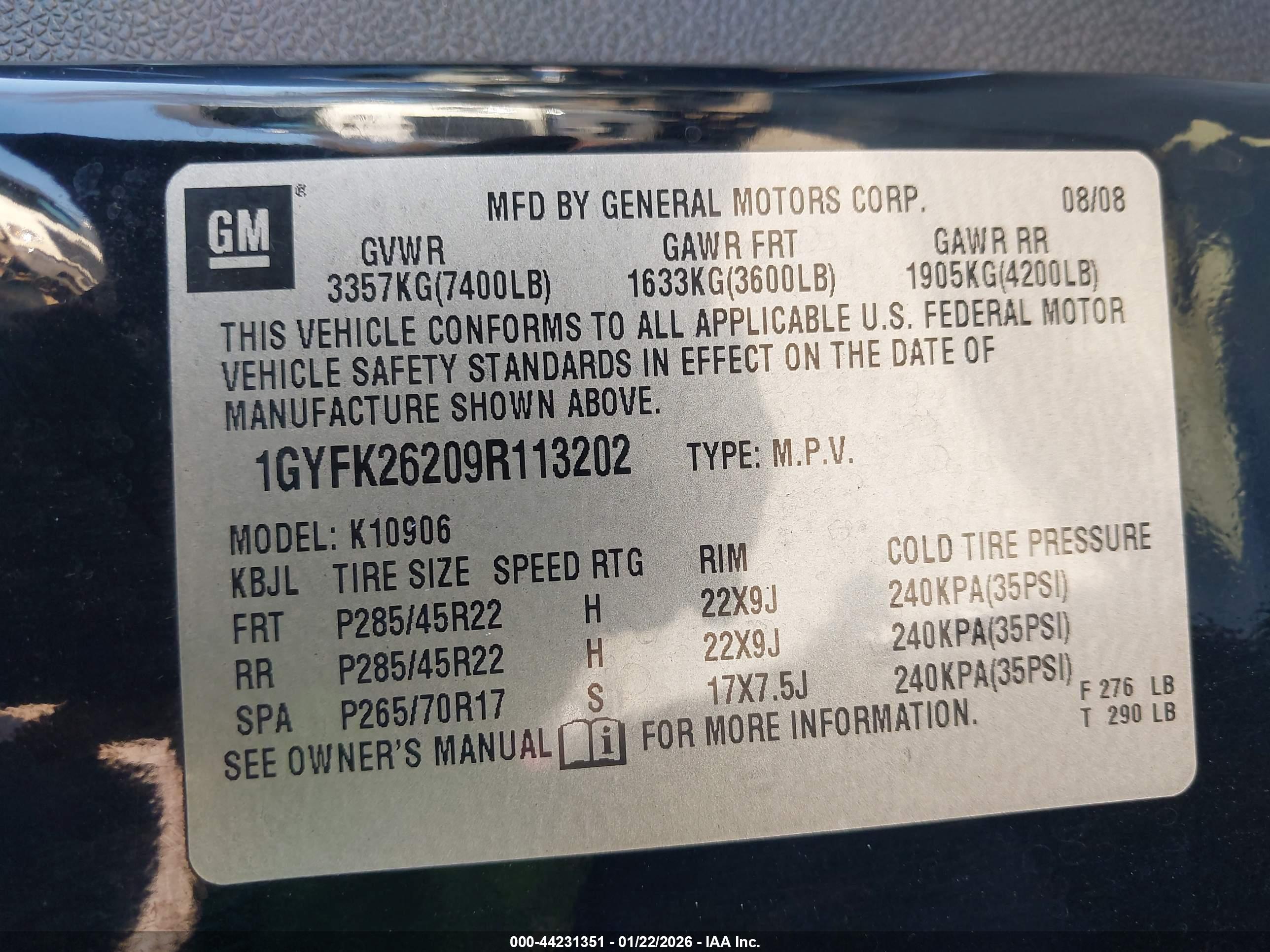CADILLAC ESCALADE image 9