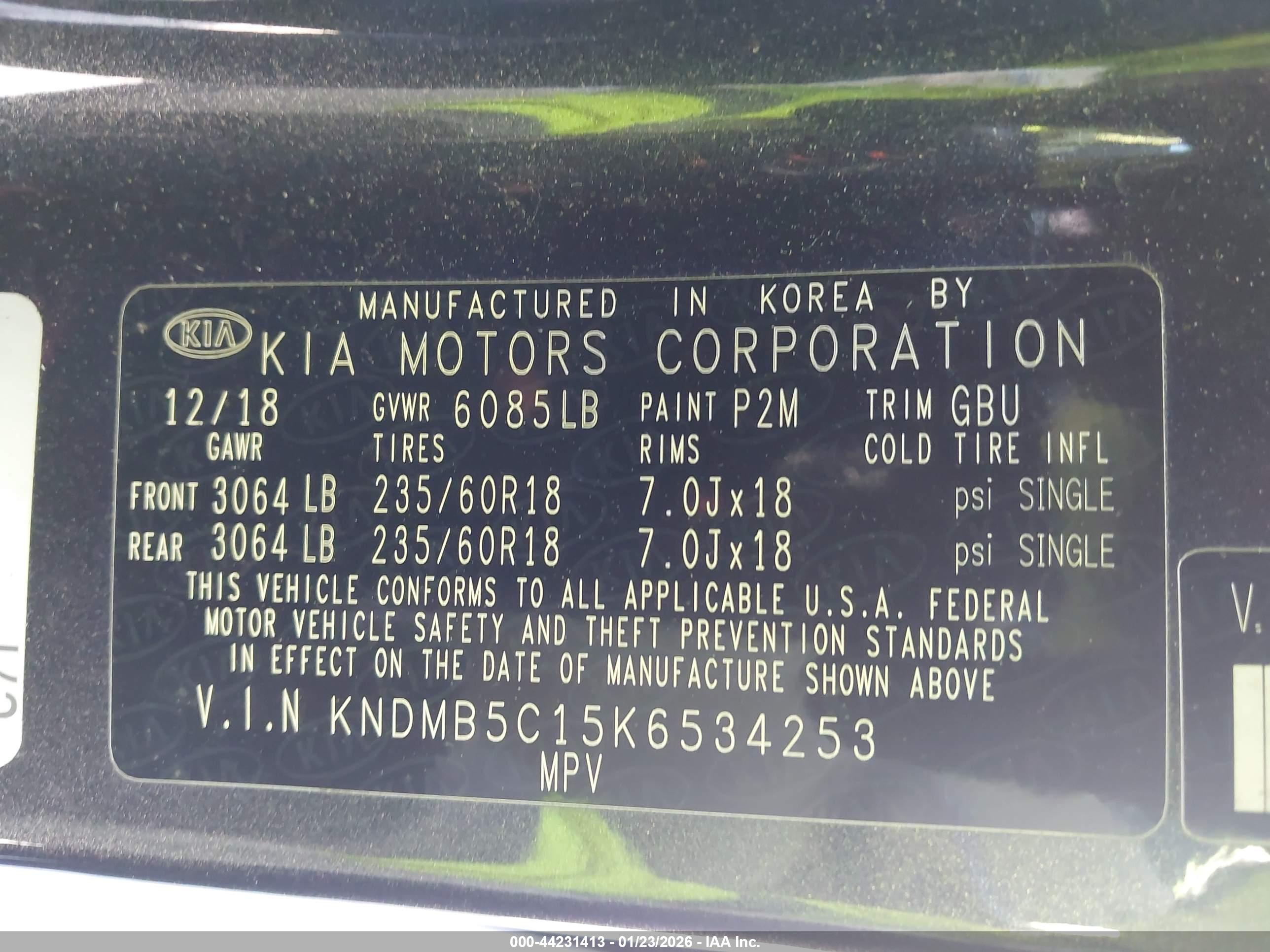 KIA SEDONA image 9