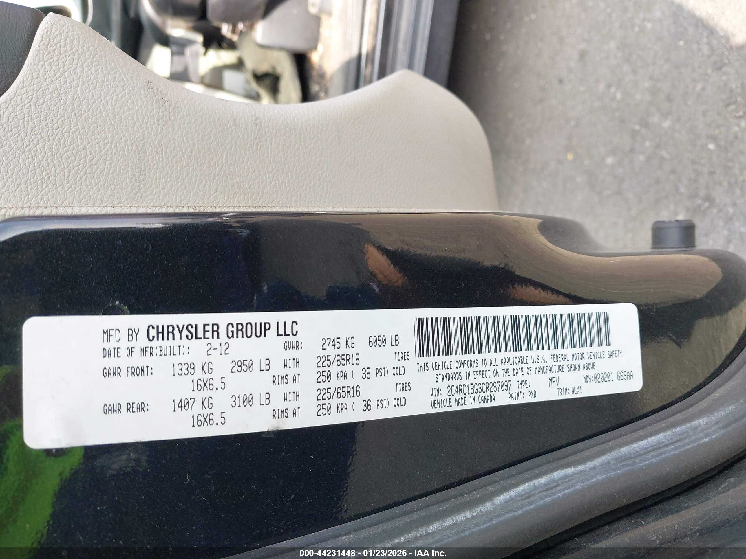 CHRYSLER TOWN image 9